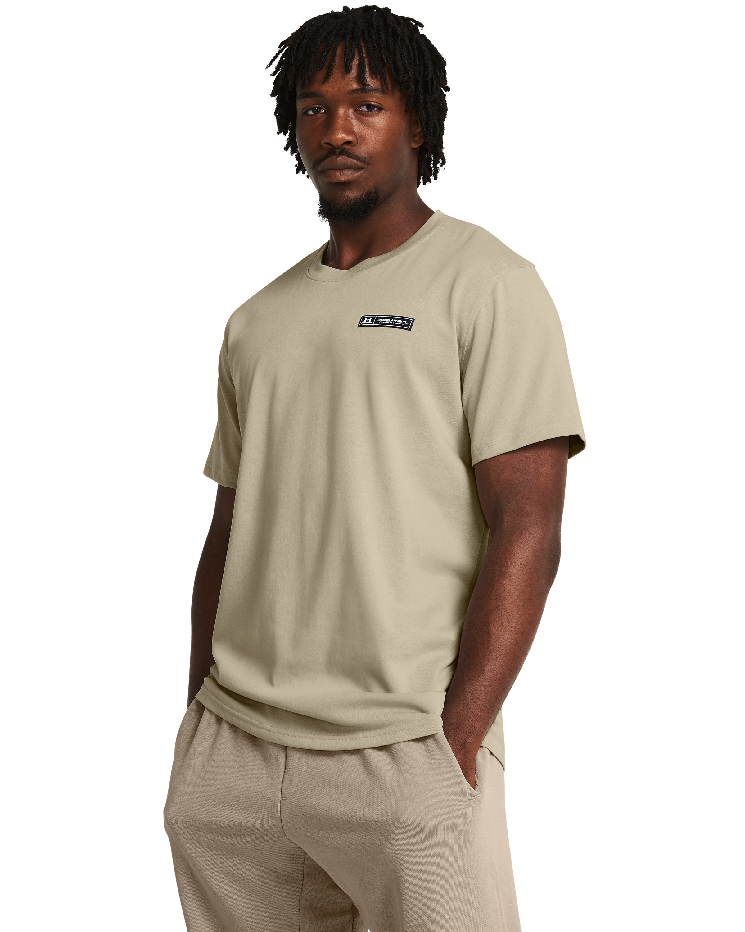 UA Heavyweight Armour Label Men's Short Sleeve 3