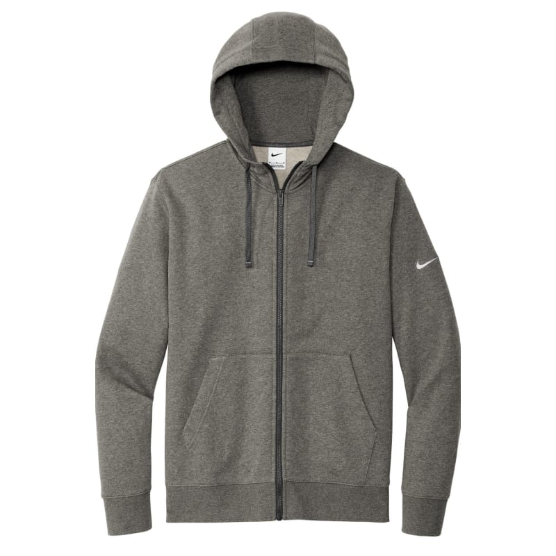Nike Club Fleece Sleeve Swoosh Full-Zip Hoodie, custom hoodie or sweatshirt with logo imprint 10