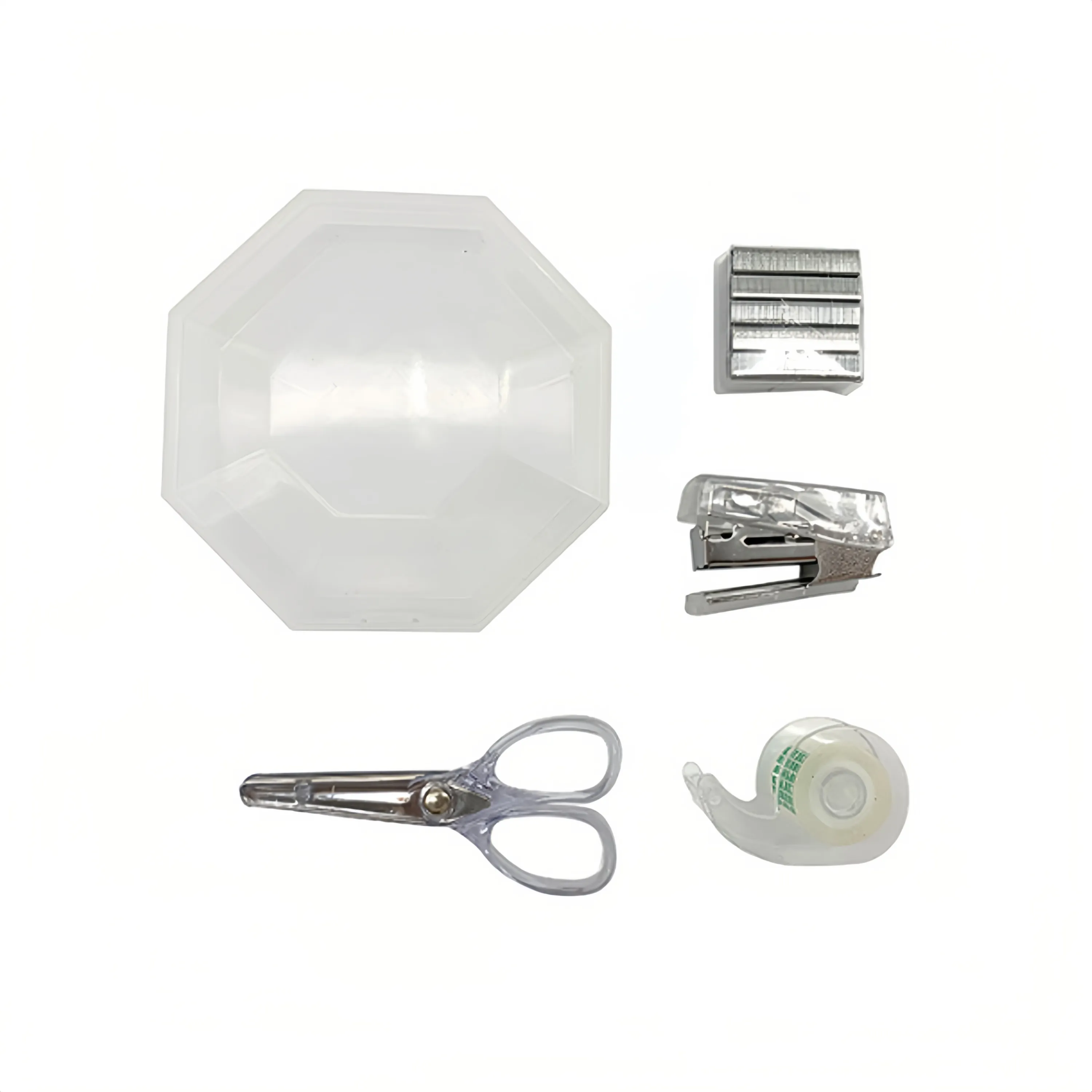 Transparent Desk Organizer Set 3