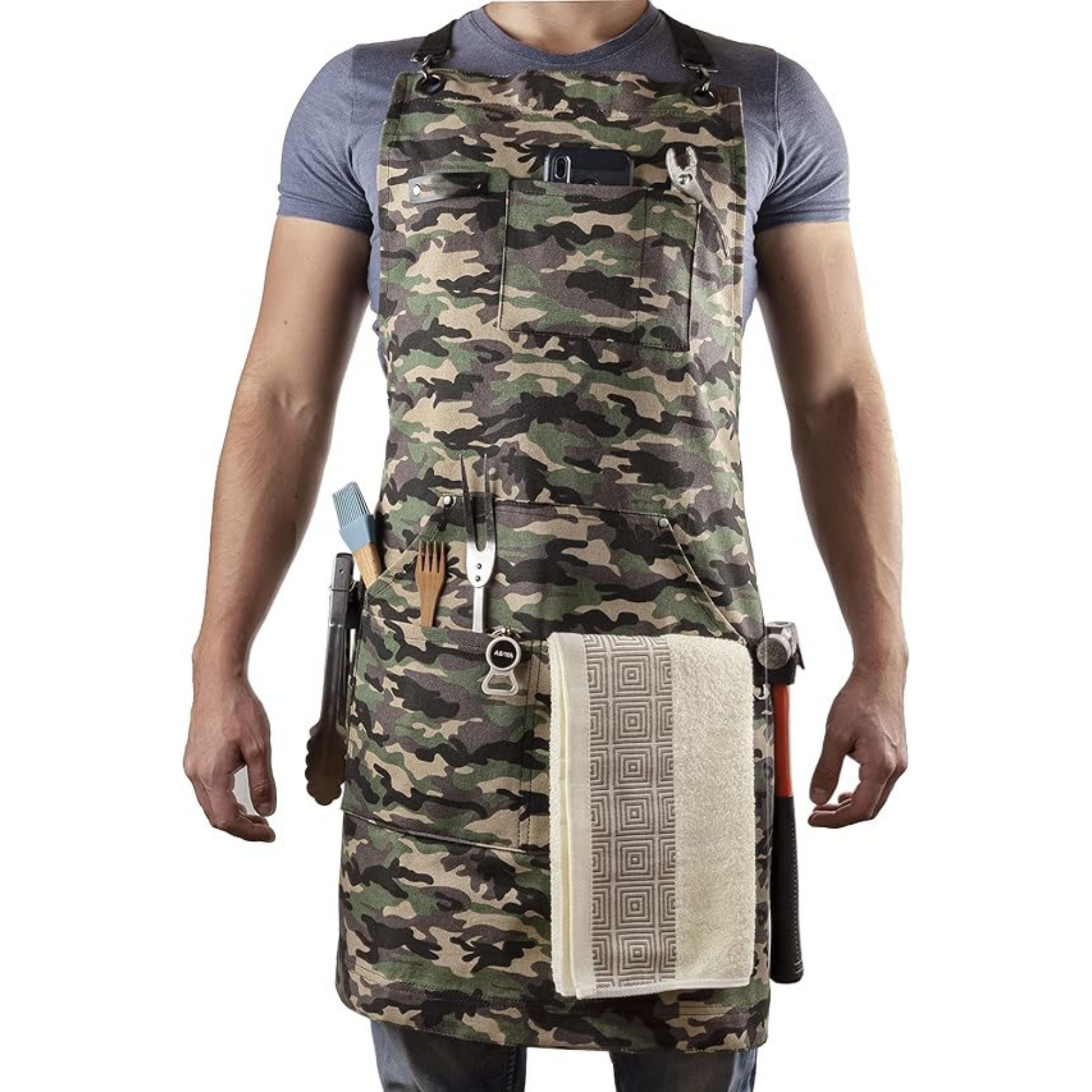 Cotton Canvas BBQ Apron 15