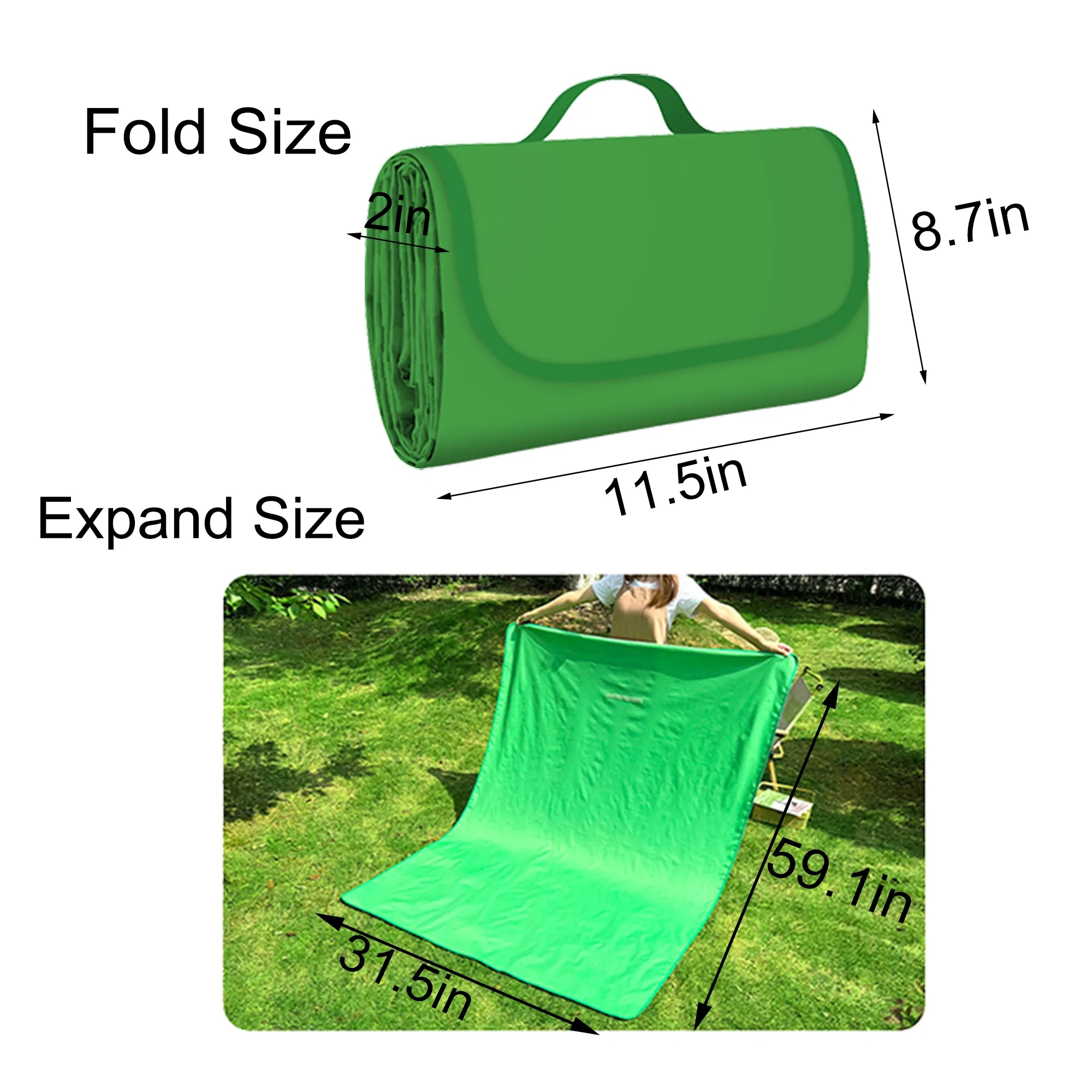 Portable Foldable Waterproof Outdoor Picnic Mat 3