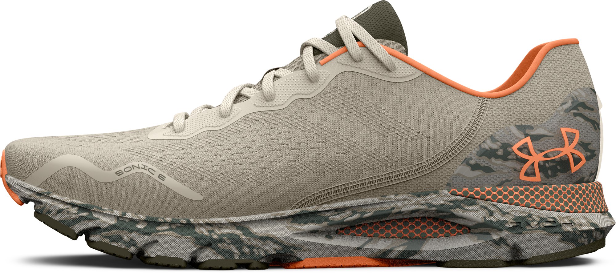 UA HOVR Sonic 6 Camo Women's Running Shoes 3