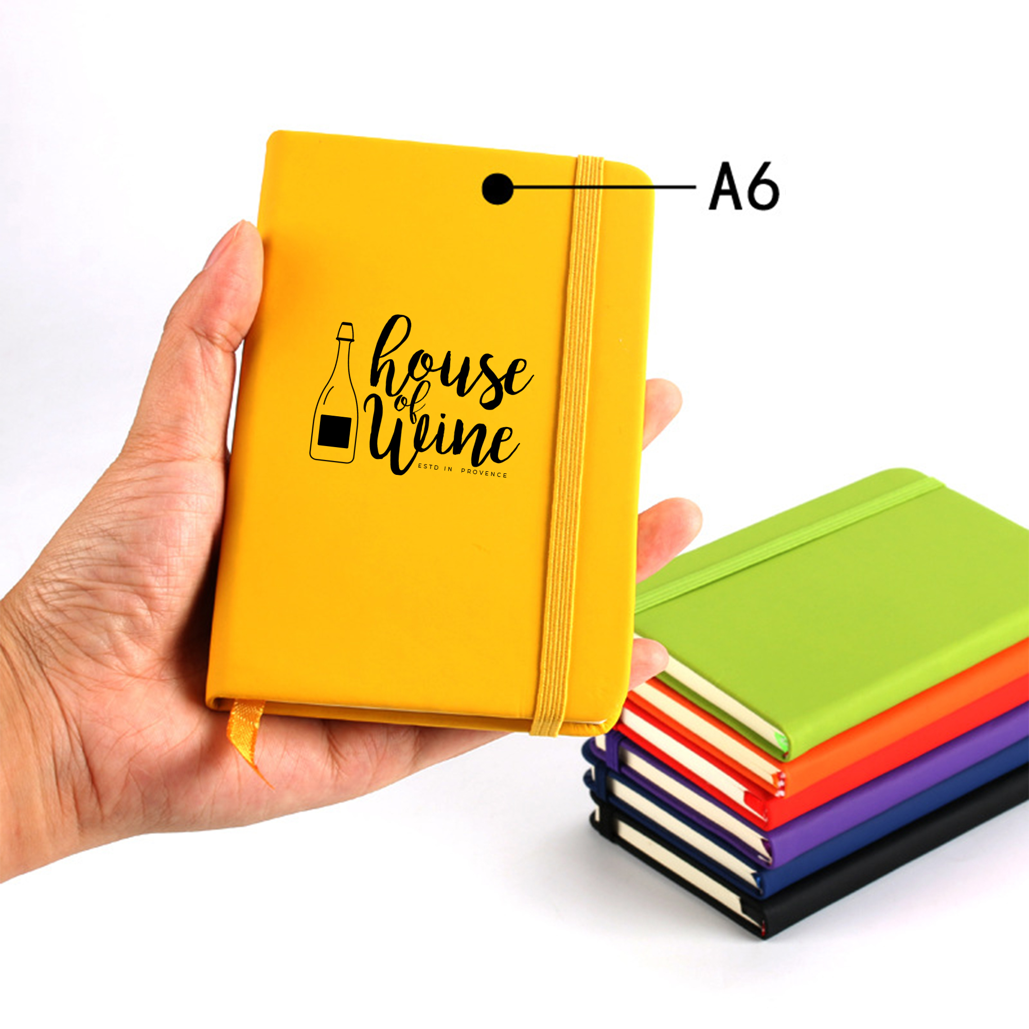 Linen A5 Notebook Hardcover Office Journal 3