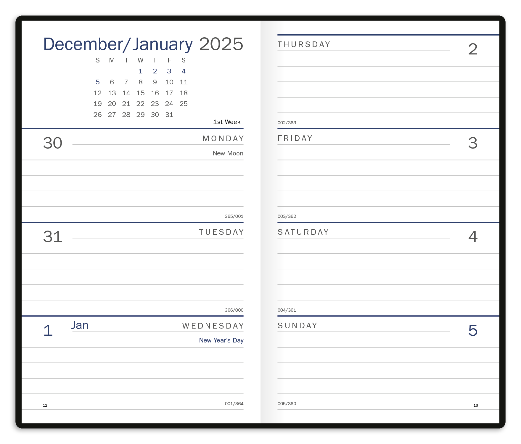 Triumph® Calendars Standard Weekly Pocket Planner 33