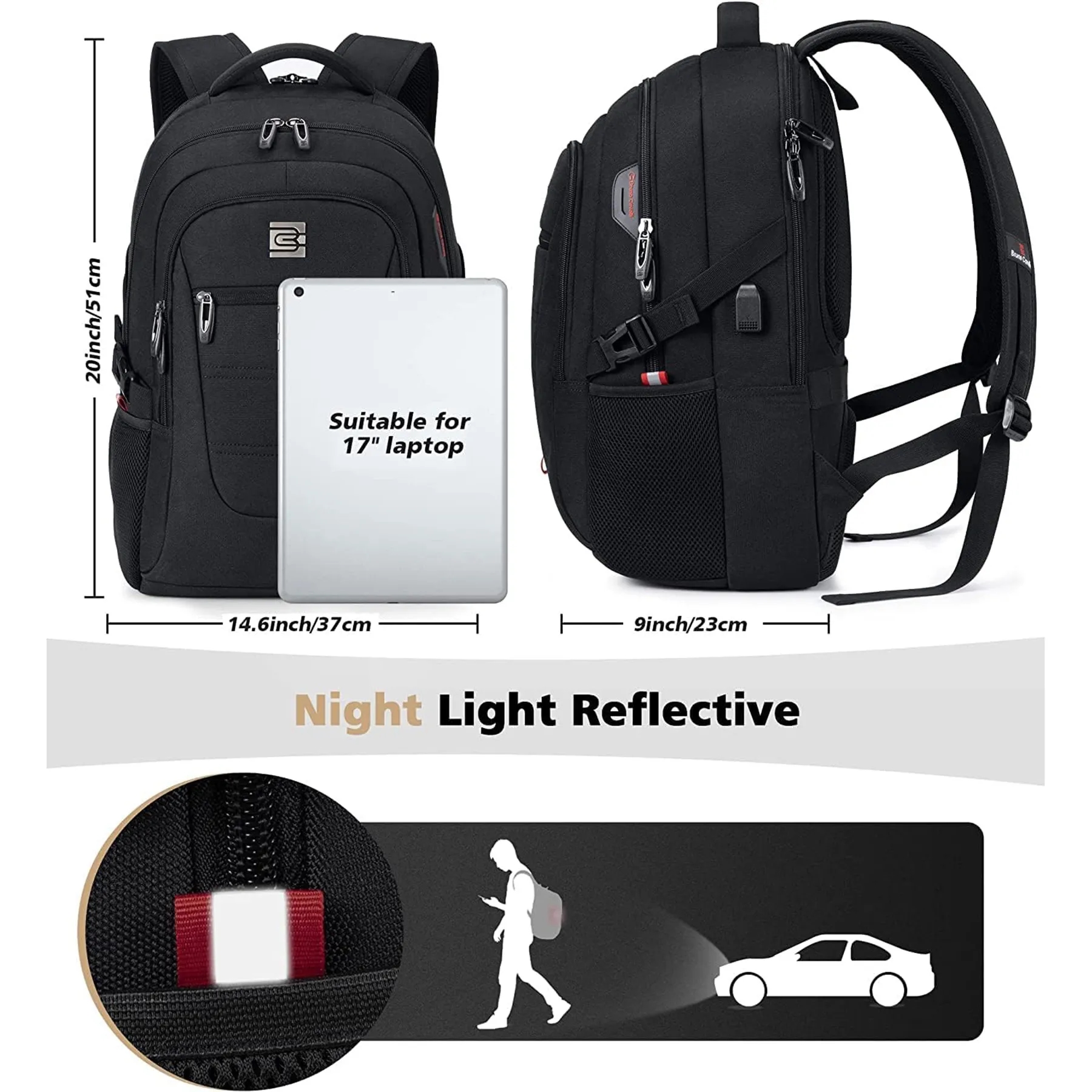 Travel Laptop Backpack 10