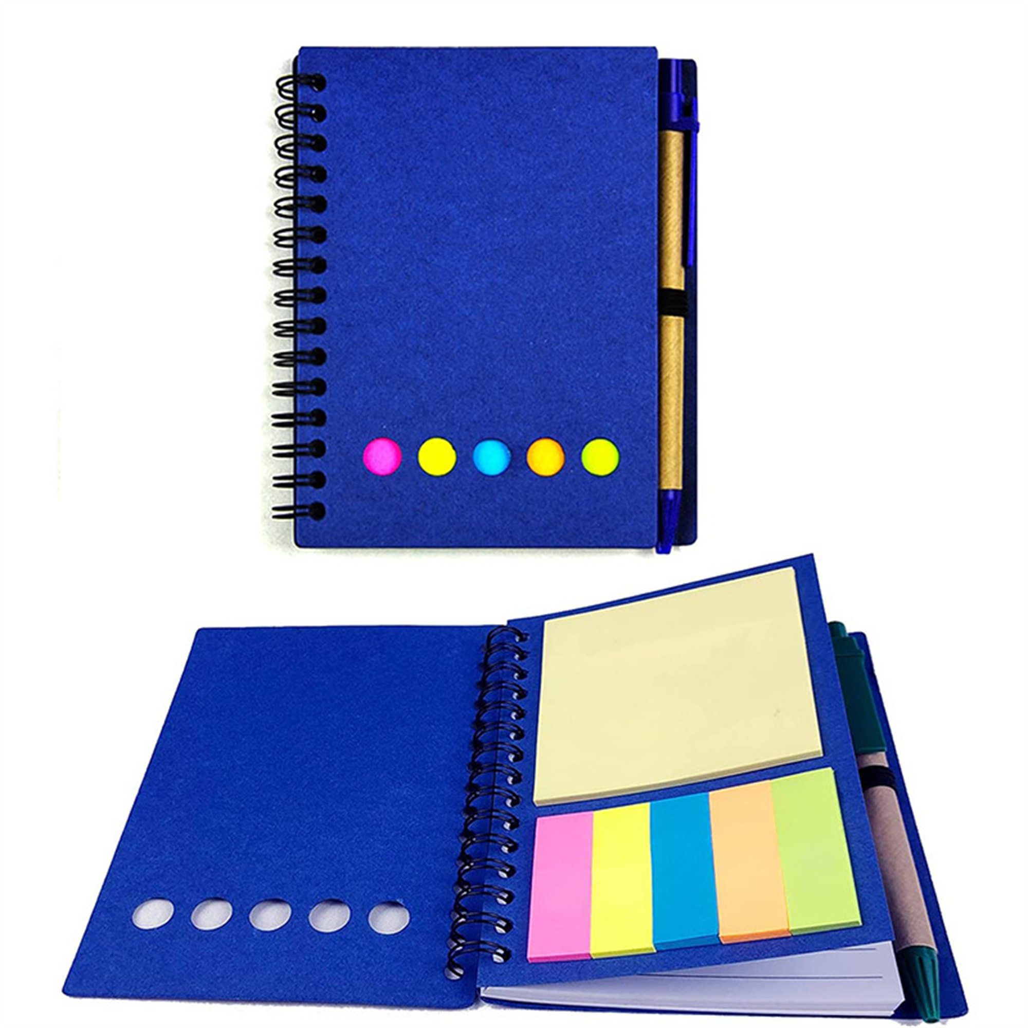 Motivational Circular Diary With Adhesive Notes 2