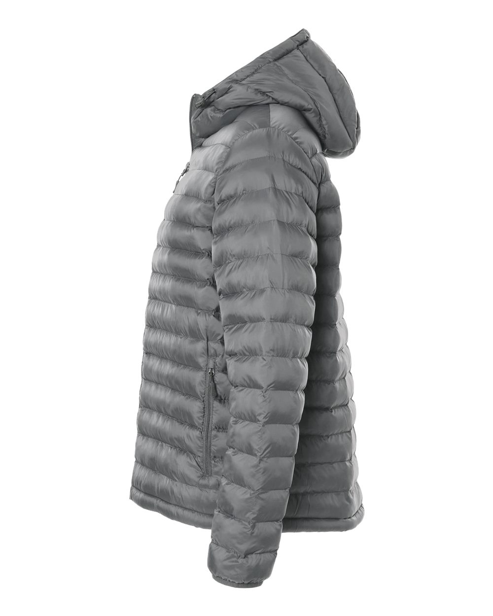 Men's Lightweight Poly-filled Hooded Puffer Jacket - 26715 23
