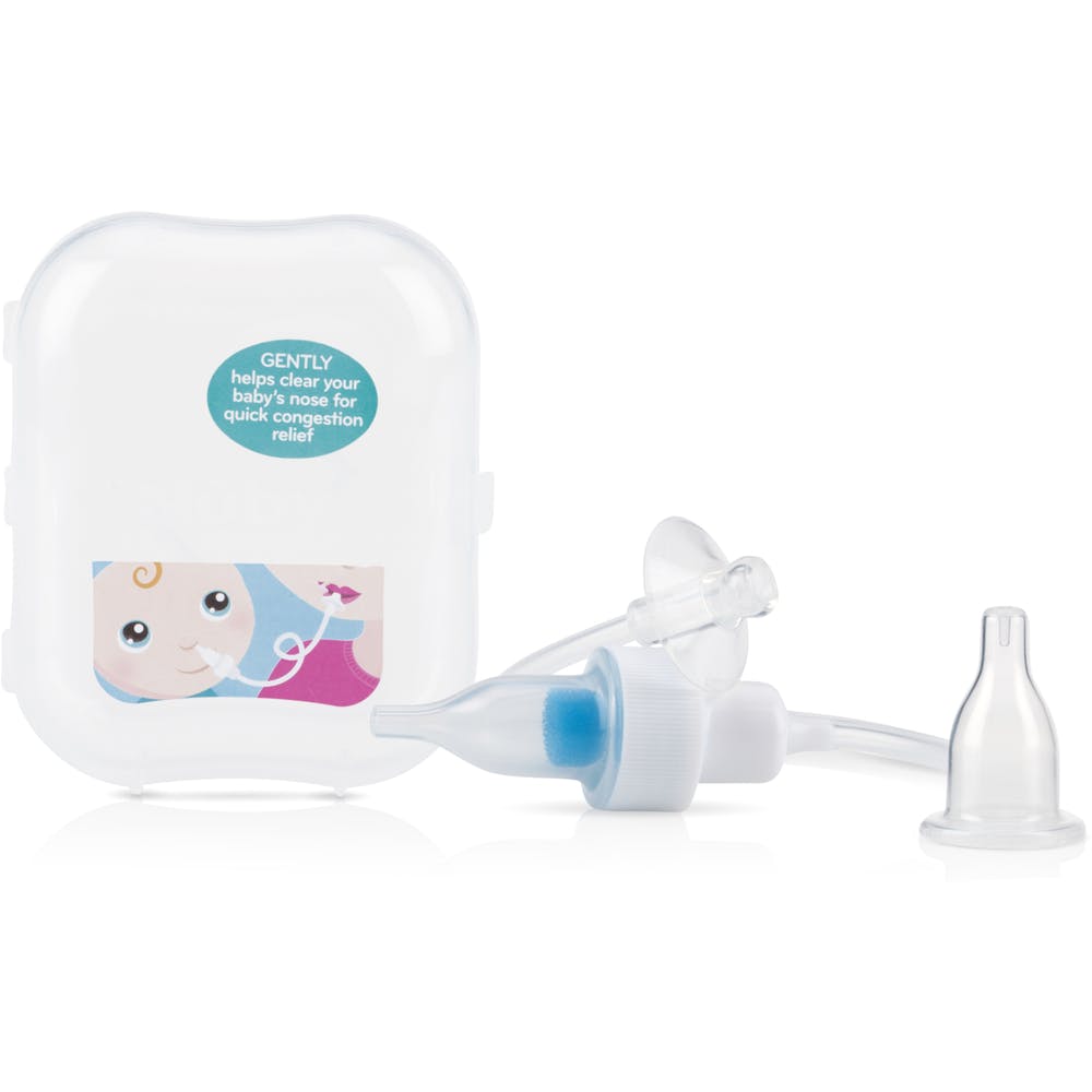 Nuby Breathe-eez Nasal Aspirator - 4 Filters Travel Case 2