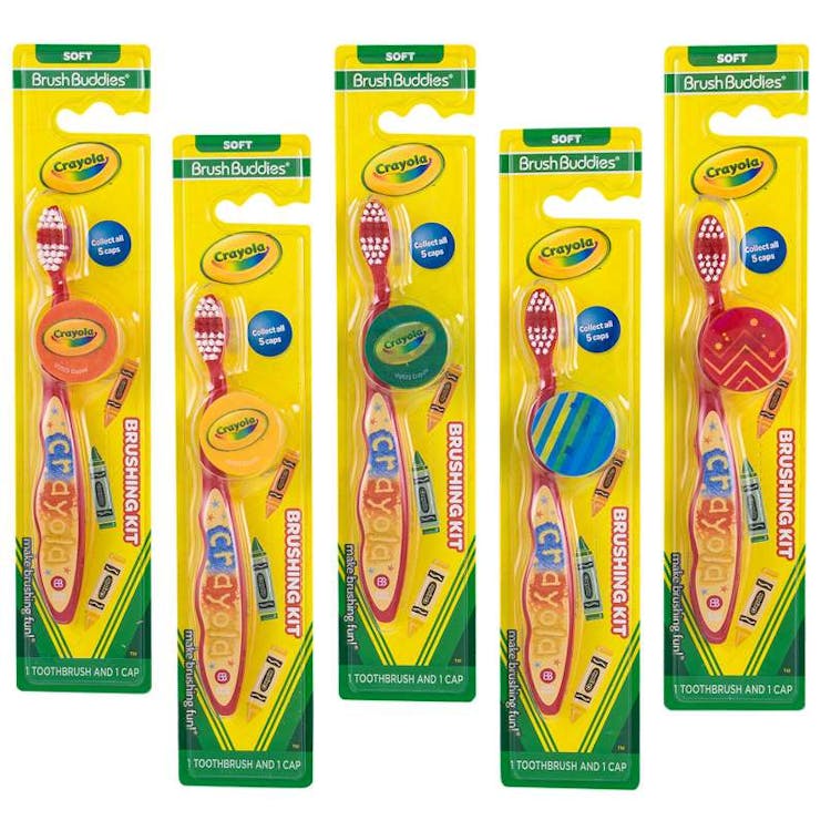 Brush Buddies Crayola Soft Brushing Kit - Assorted 2
