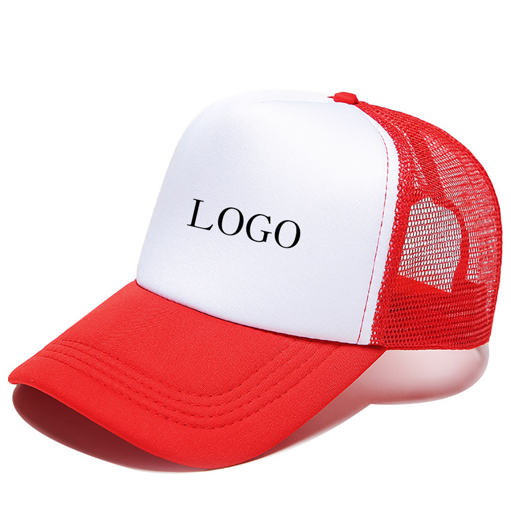 Adjustable Baseball Sandwich Cap with Mesh 1