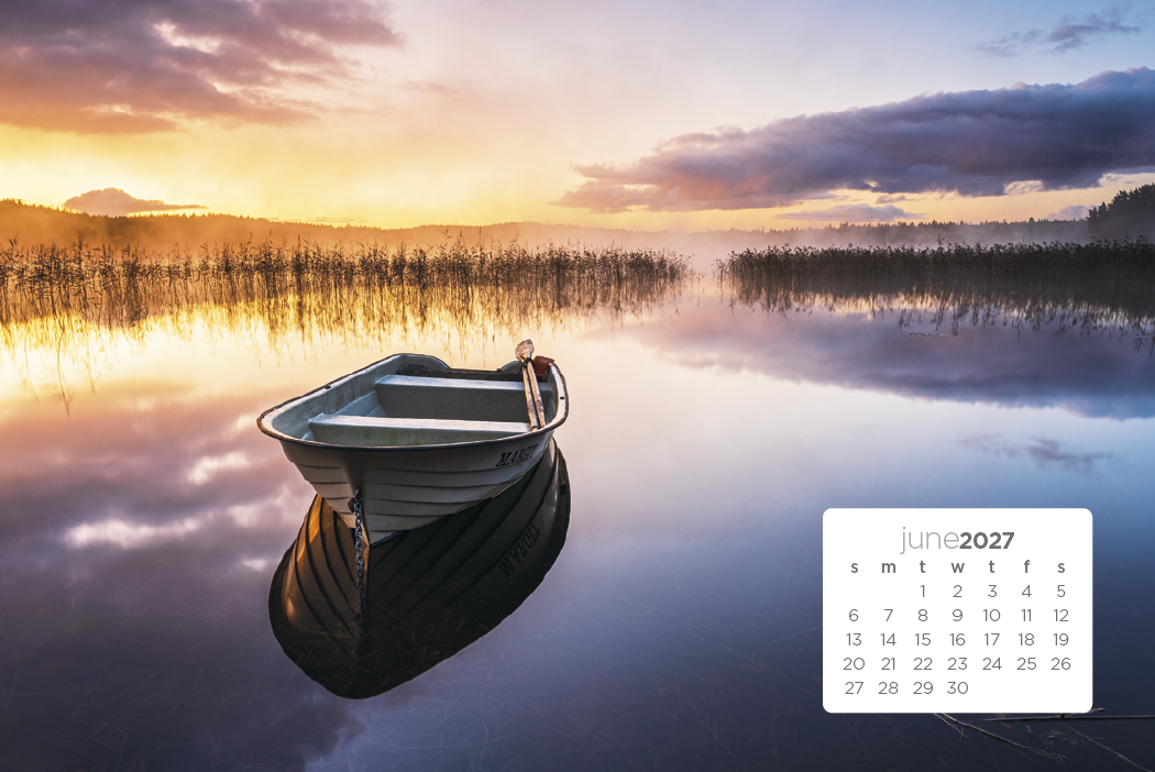 Triumph® Calendars Simplicity Large Desk Calendar 63