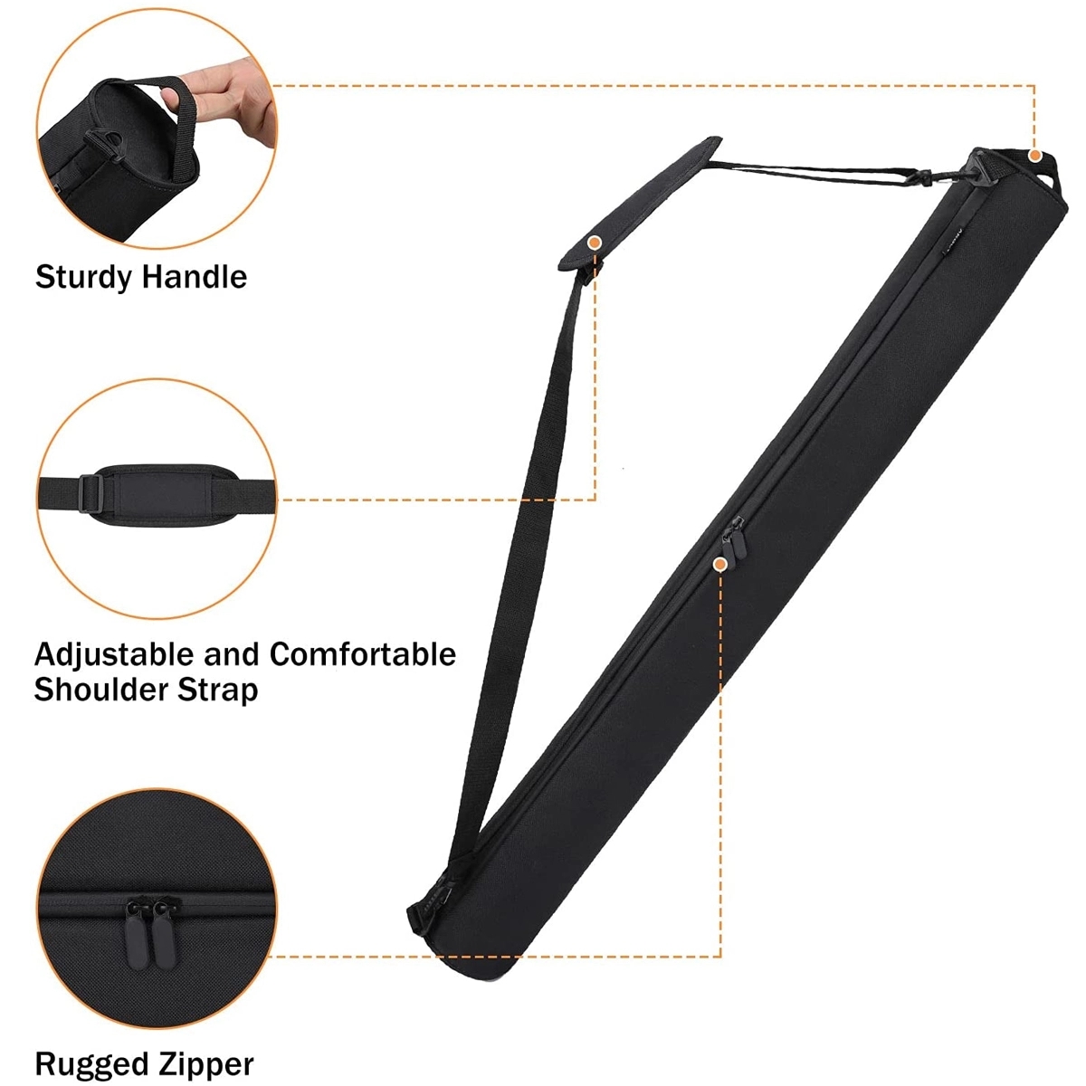 Golf Cooler Bag Sleeve Insulated Beer Holds 2