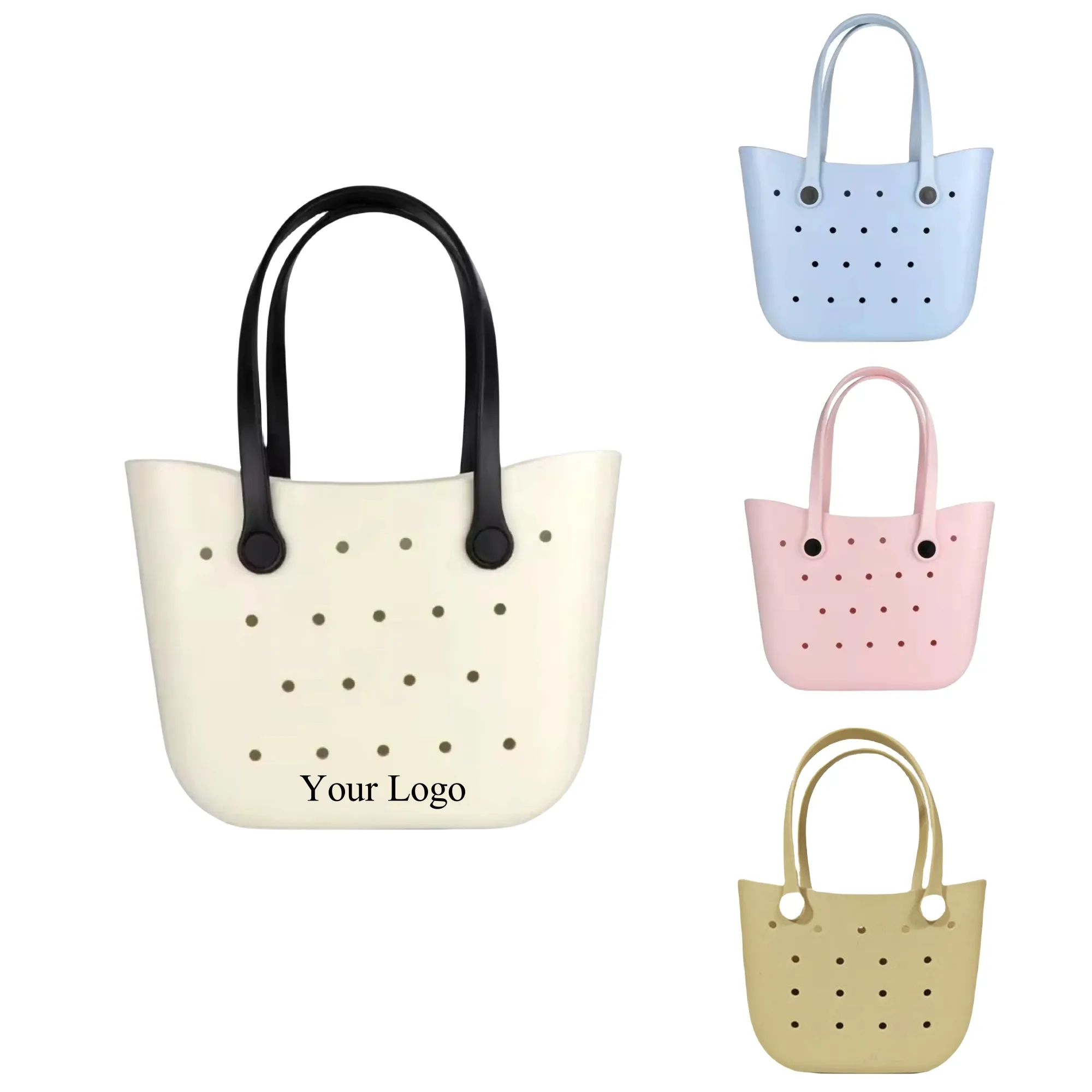 Eva Beach Tote Bag with Hole