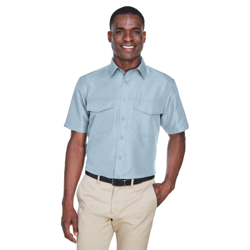 Harriton Men's Key West Short-Sleeve Performance Staff Shirt 11