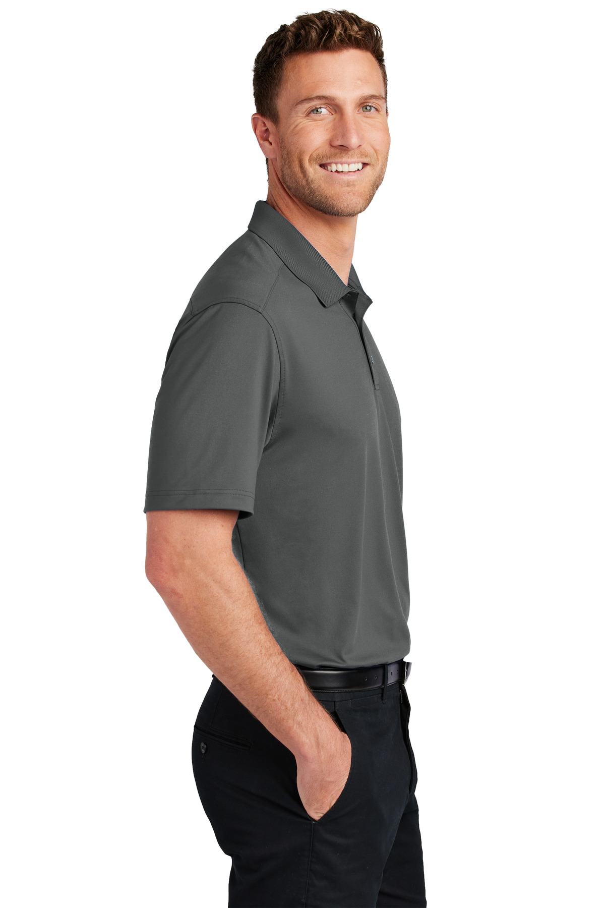 Port Authority City Stretch Flat Knit Polo K683 12