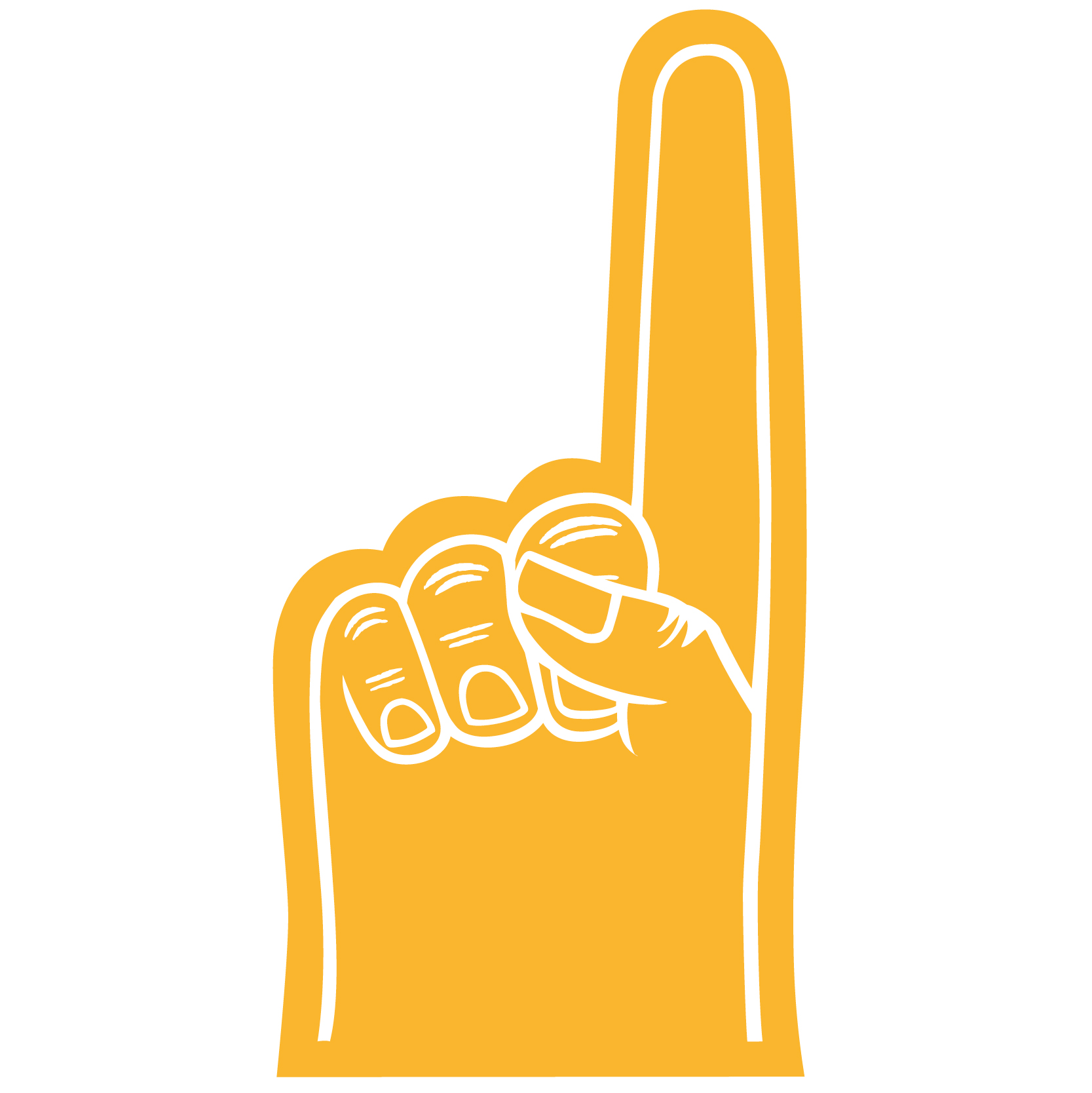 7.5" Foam Hand 11