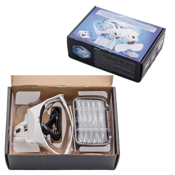 LED Head Mount Magnifier Headband 5