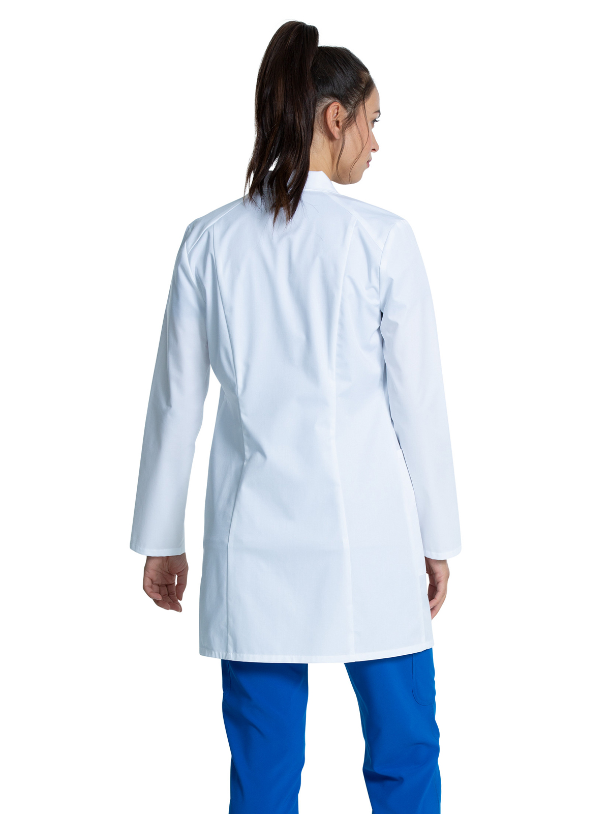 Cherokee - Project Lab - Women's Three-Pocket 33" Mid-Length Lab Coat 5