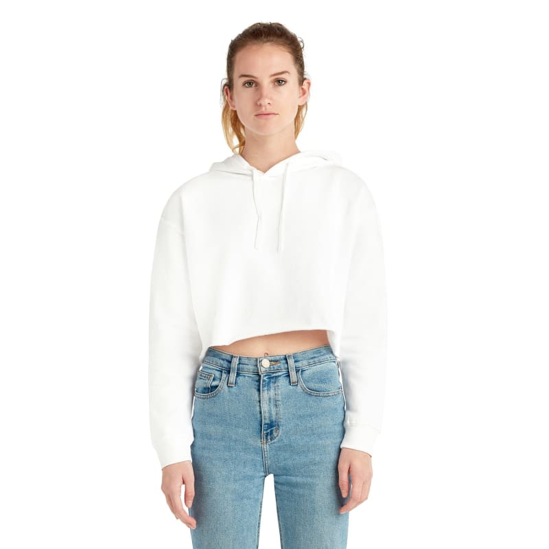Lane Seven Ladies' Cropped Fleece Hoodie 2