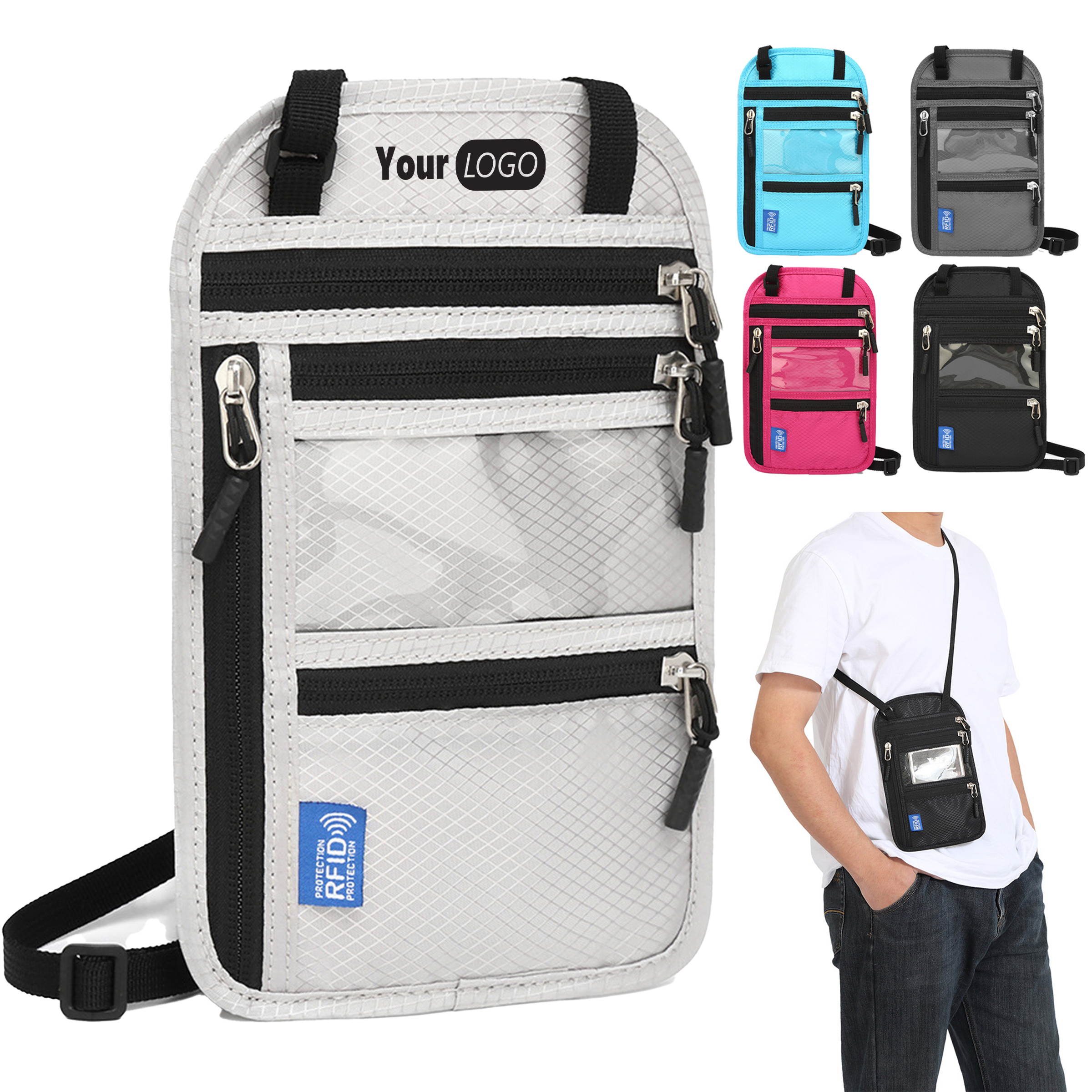 Nylon Overseas Travel Document Package 2