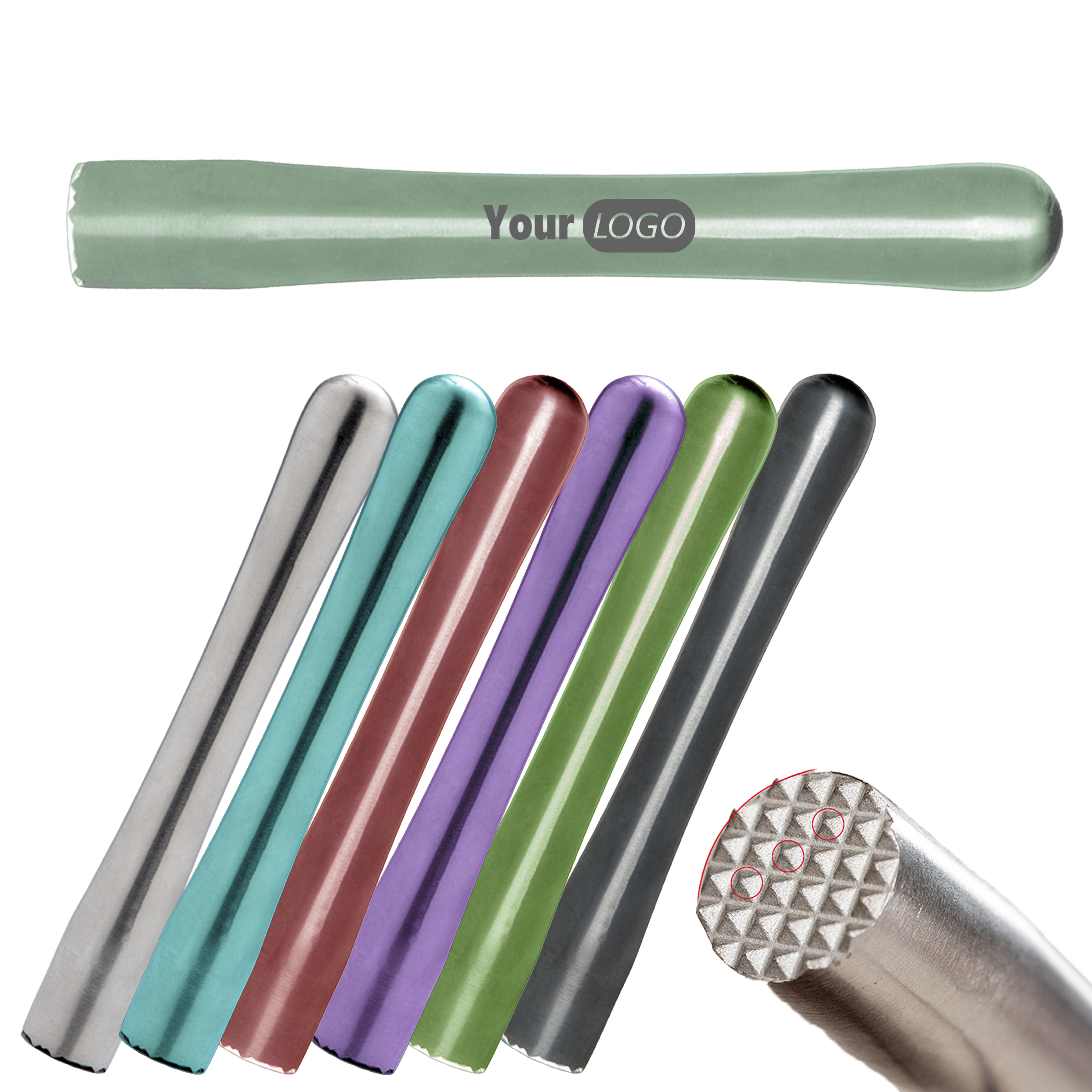 Stainless Steel Durable Muddler For Cocktails And Mocktails 6