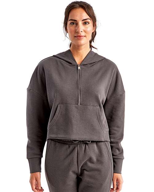 Women's Alice Half-Zip Hooded Sweatshirt - TD077 7