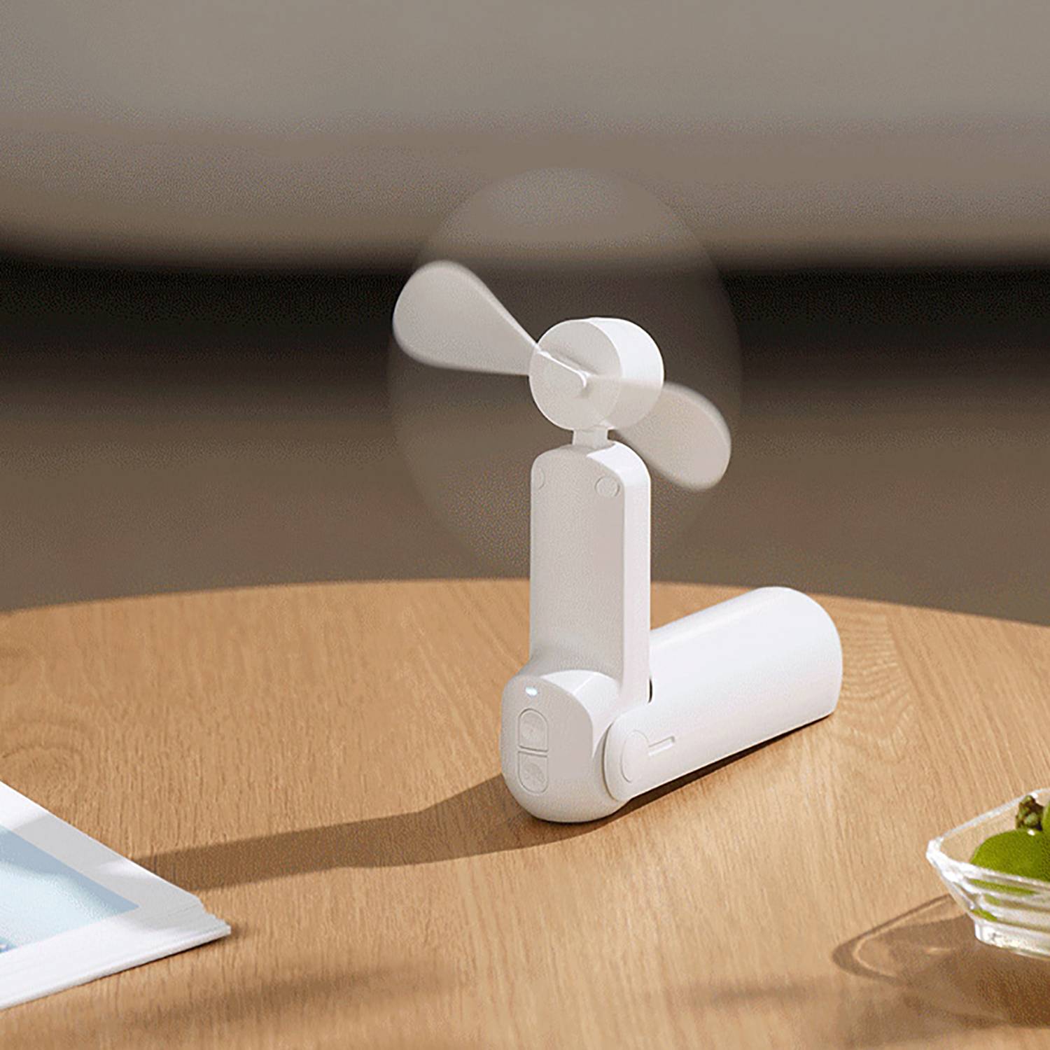 Four-in-One Desk Lamp, Flashlight, Power Bank & Fan 6