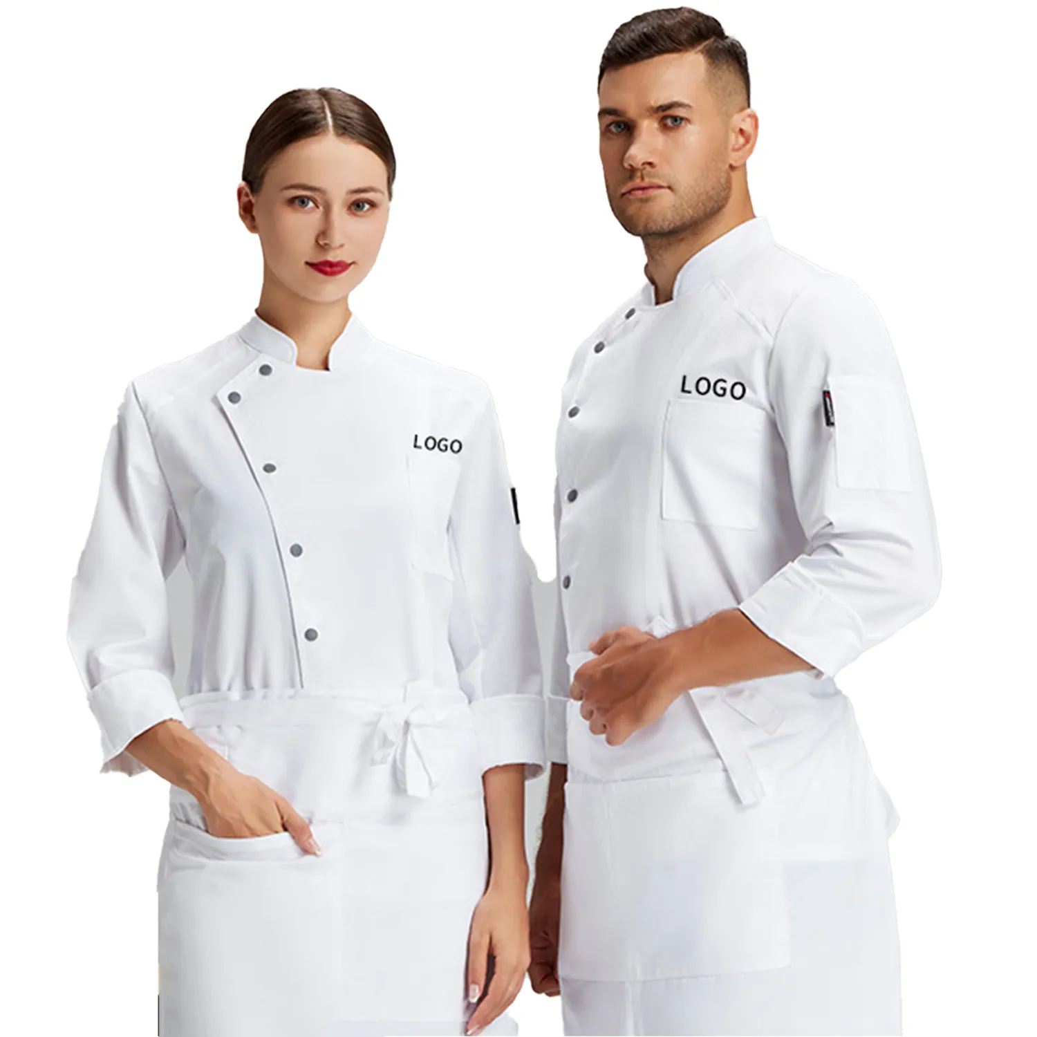 Long Sleeve Chef Uniform 2