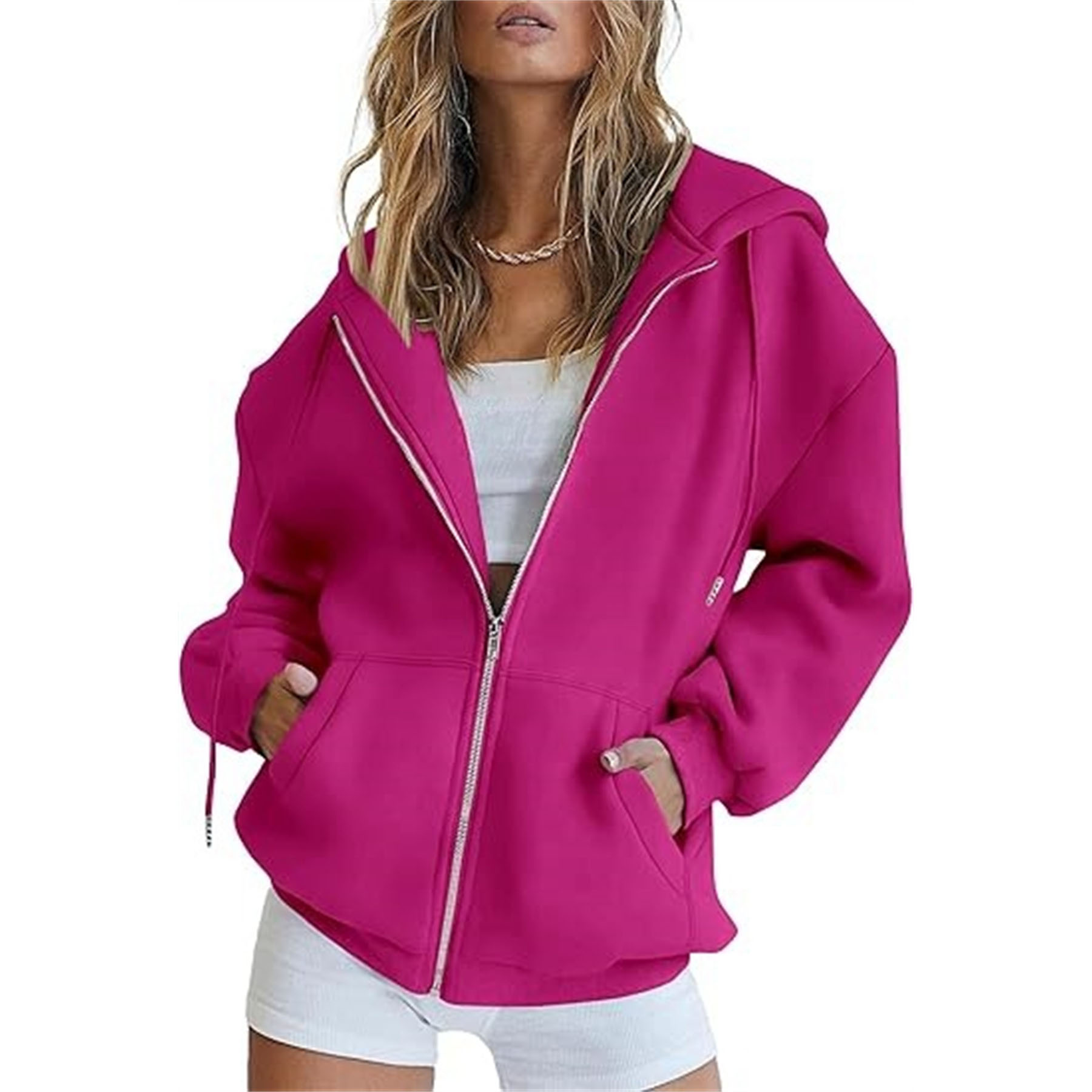 Women's Hoodies Casual Long Sleeve Track Jacket 9