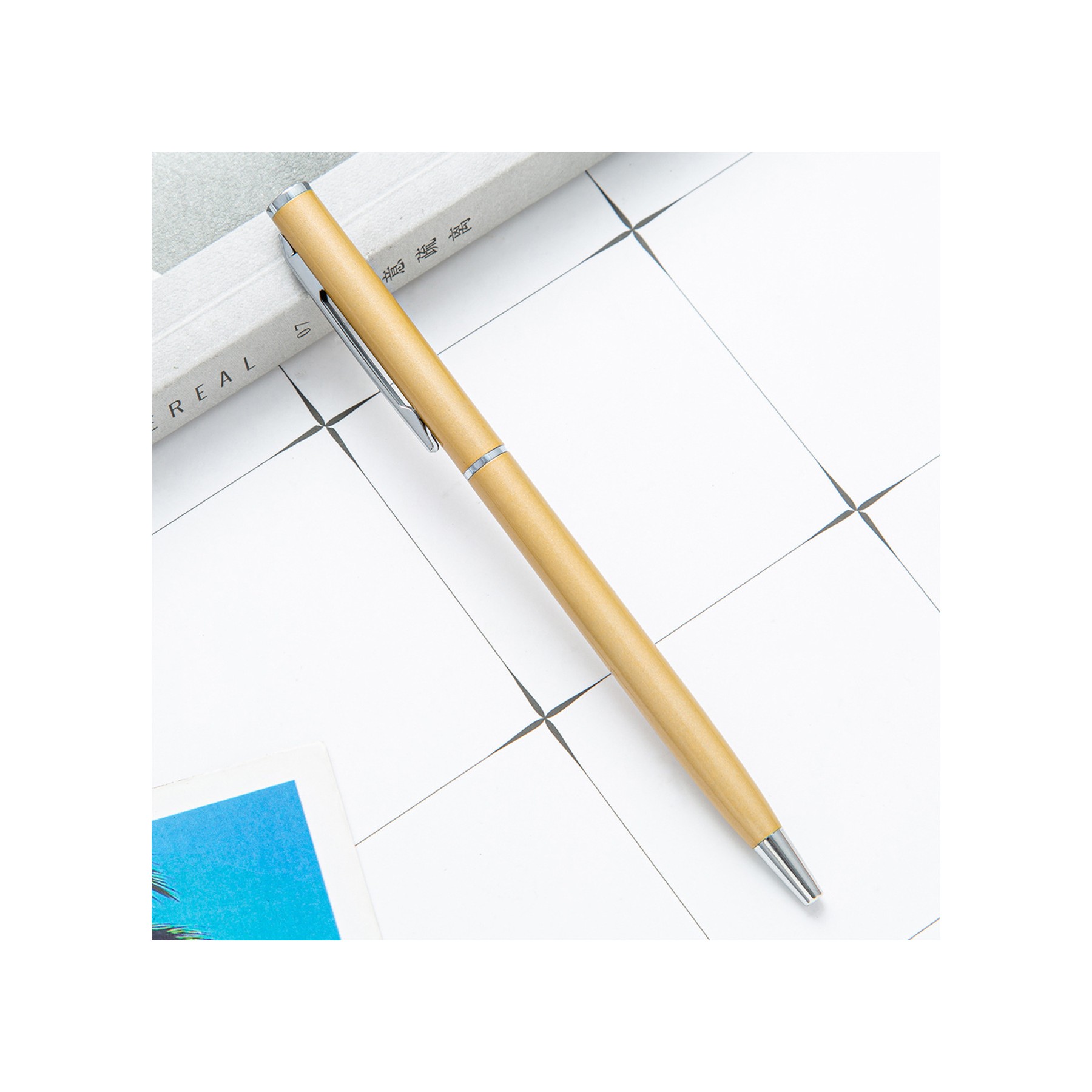 Metal Slim Twist Ballpoint Pen 11