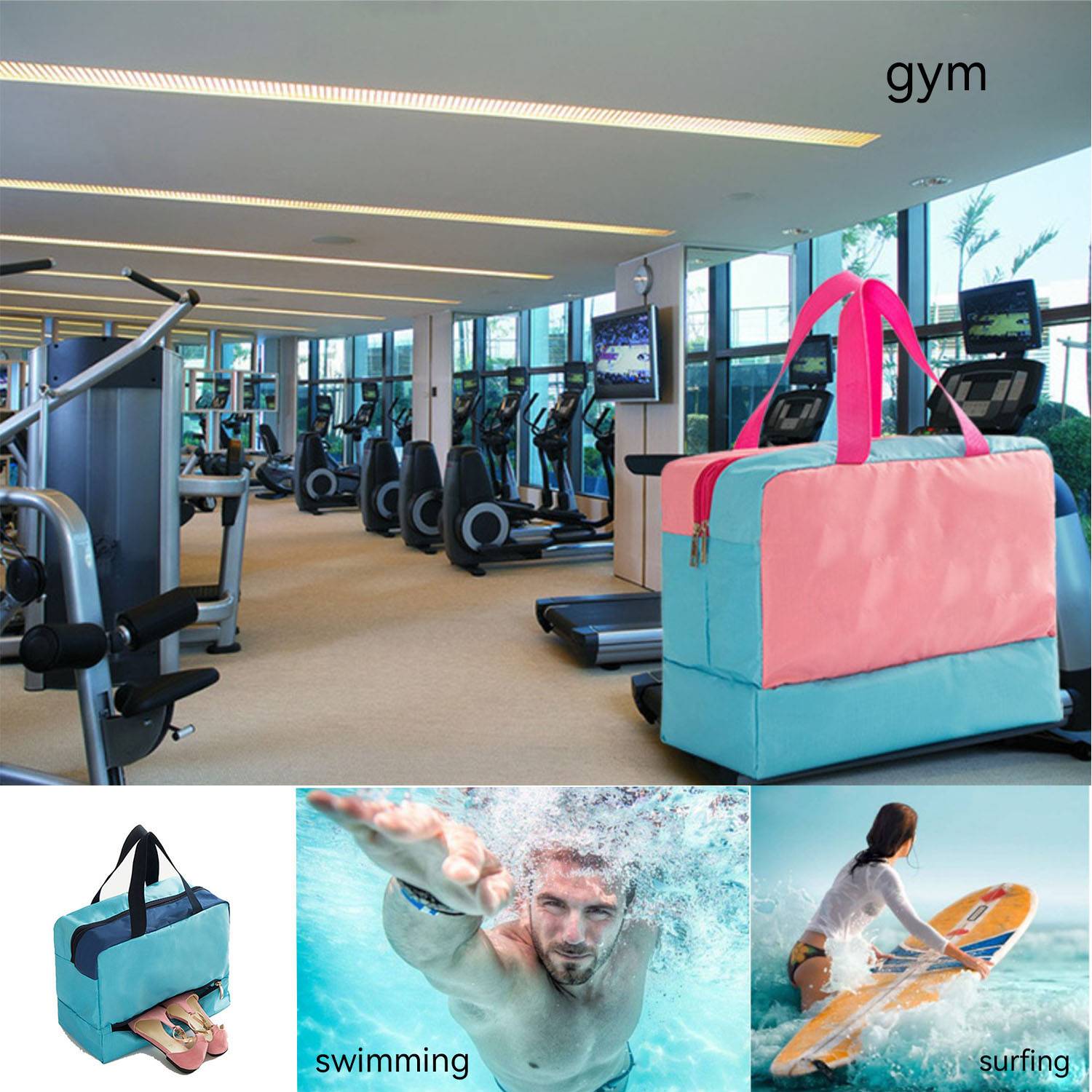 Multi Luggage Dry and Wet Separation Storage Bag 5