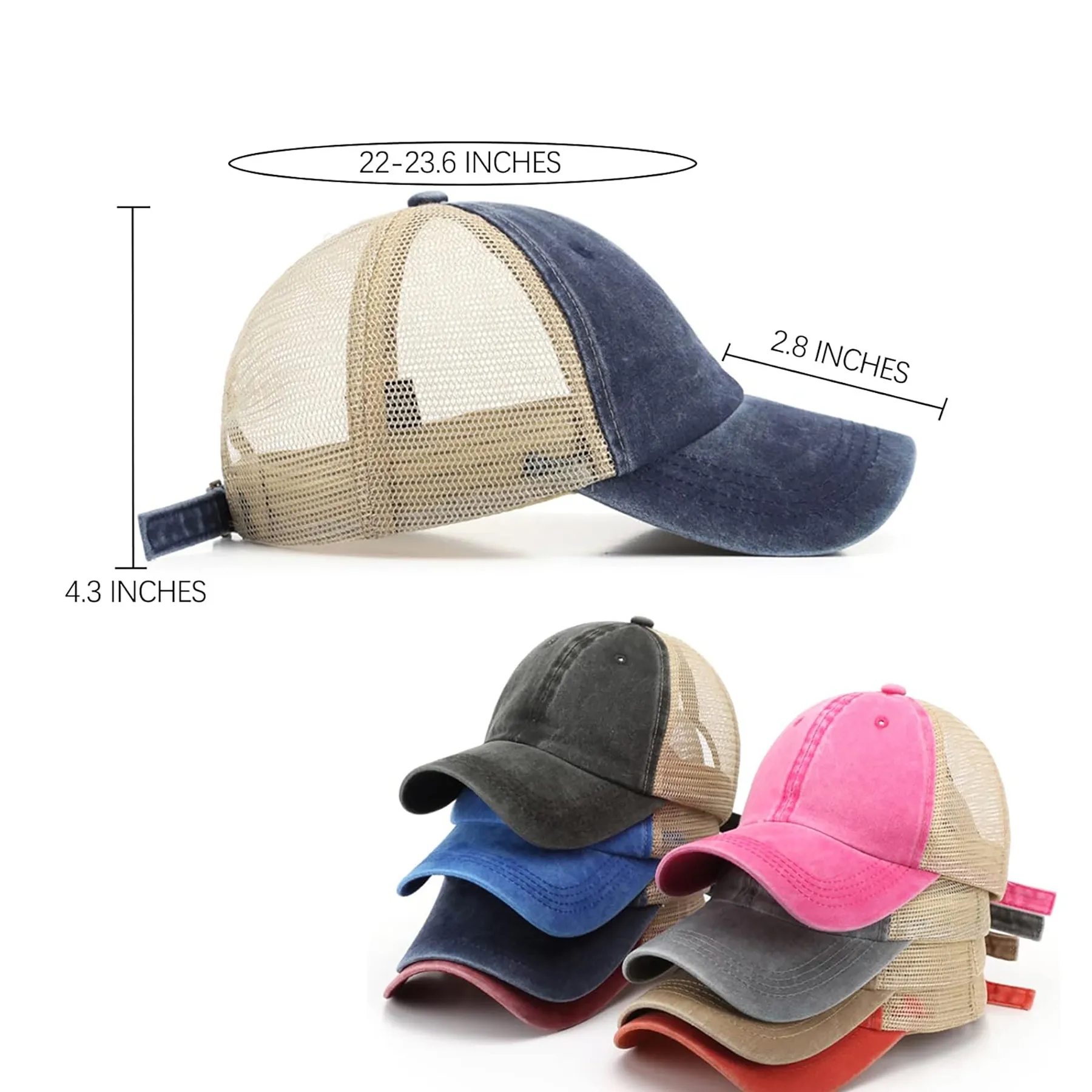 Vintage Unstructured Trucker Hat 10