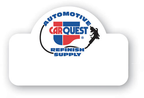 Full Color 50 Mil Name Badge (2"X3") Rectangle W/Bump  -  No Personalization