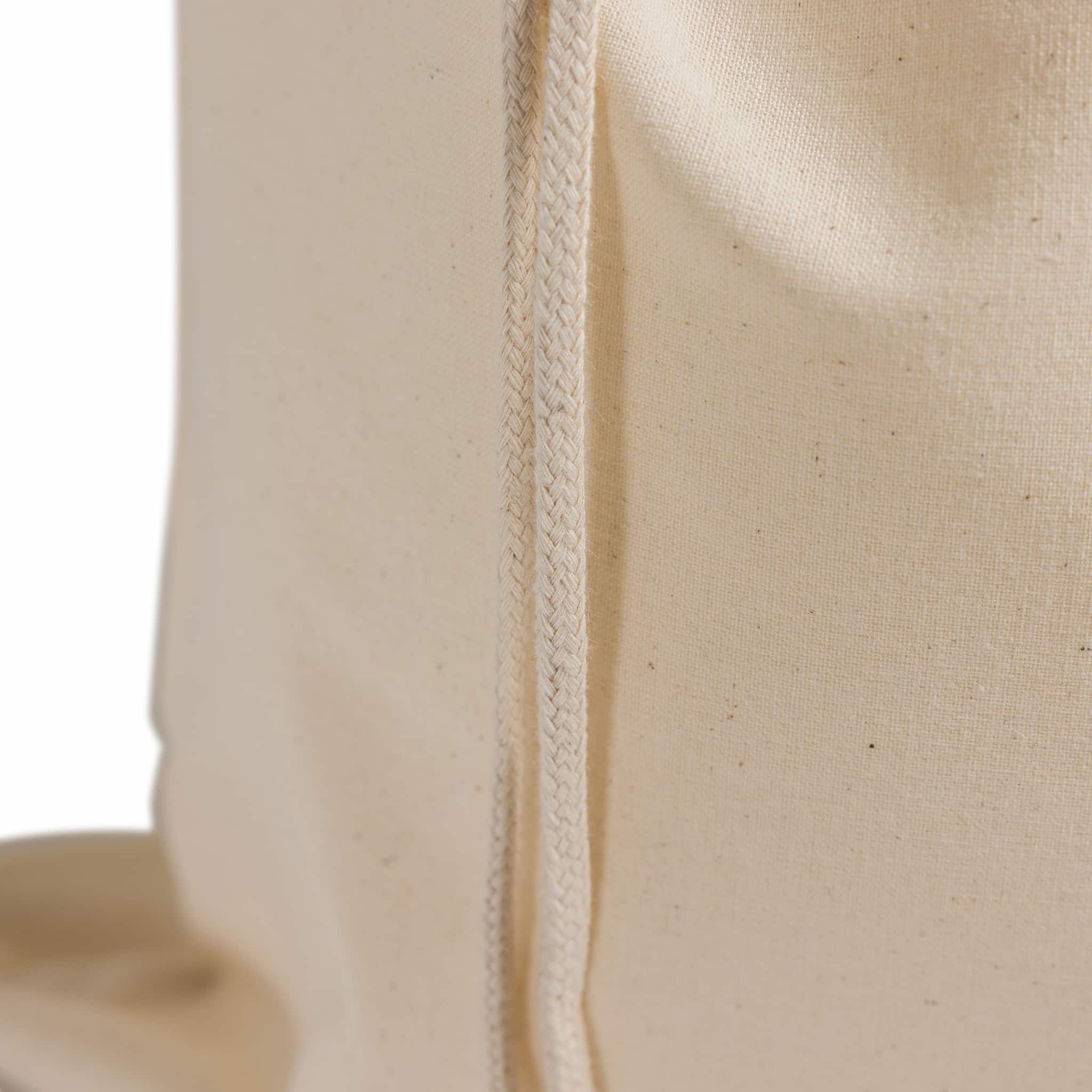 Organic Cotton Drawstring Backpack 2