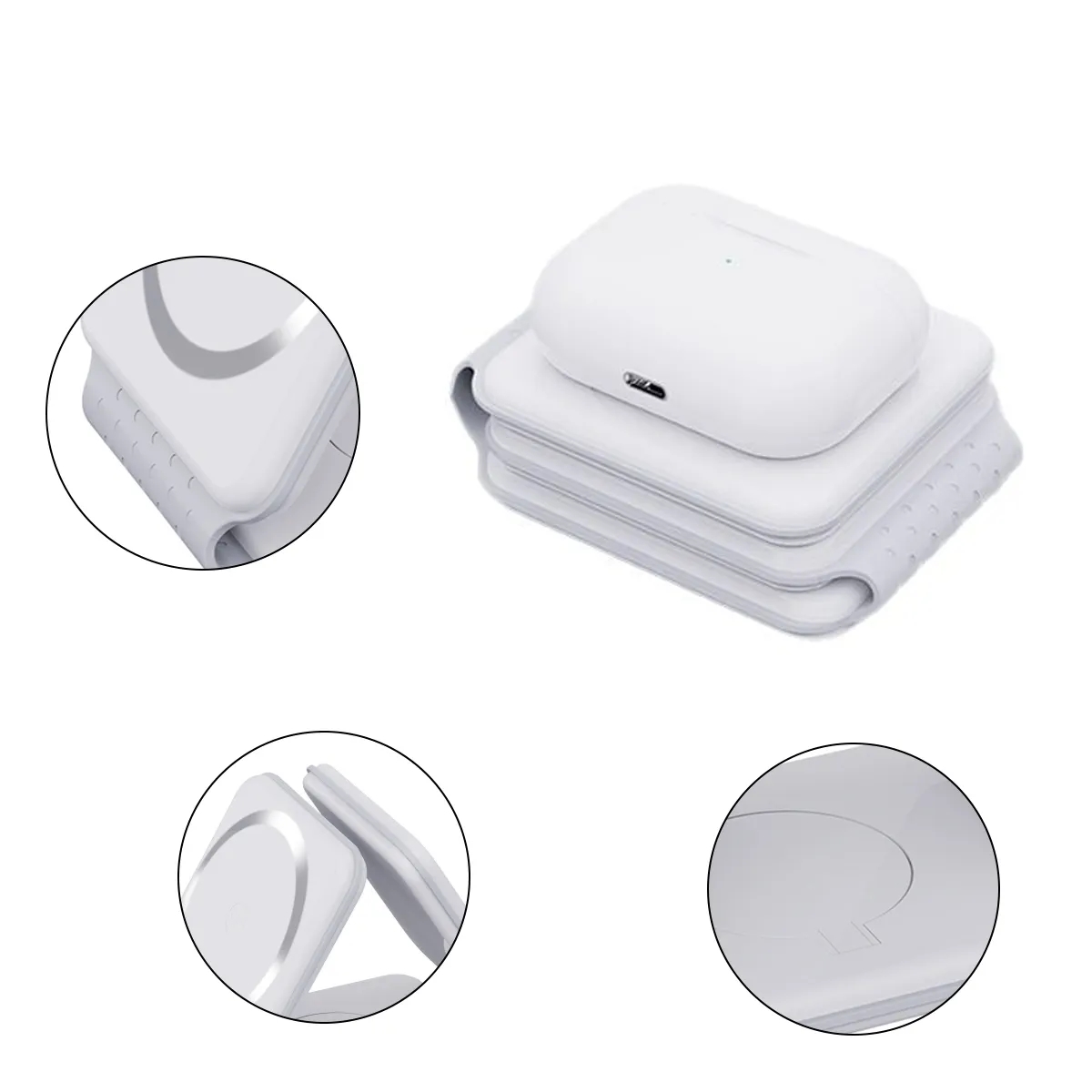 Foldable Multi-Device Wireless Charging Station 12