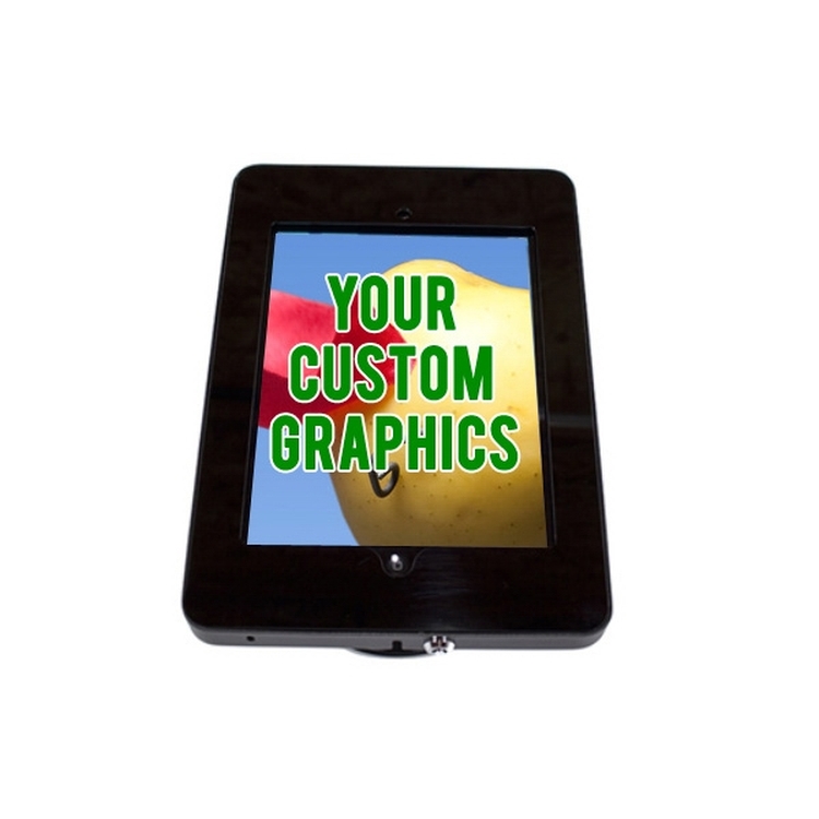 Tablet Display Tabletop - Black Hardward Only 2