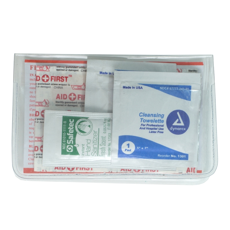 "MESS-NO-MORE" 8 Piece Stay Clean First Aid Kit 19