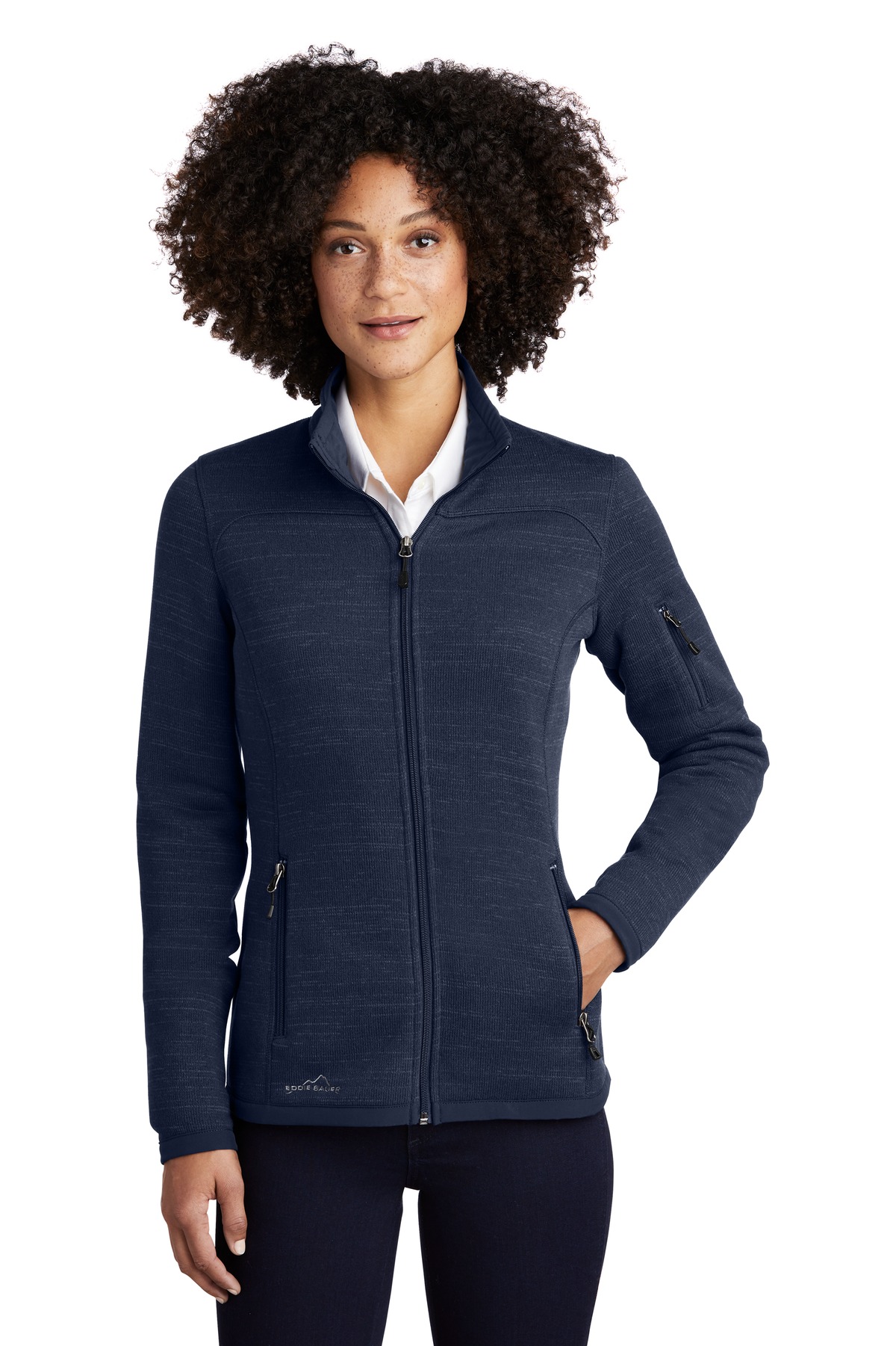 Eddie Bauer® Women's Sweater Fleece Full-Zip 1