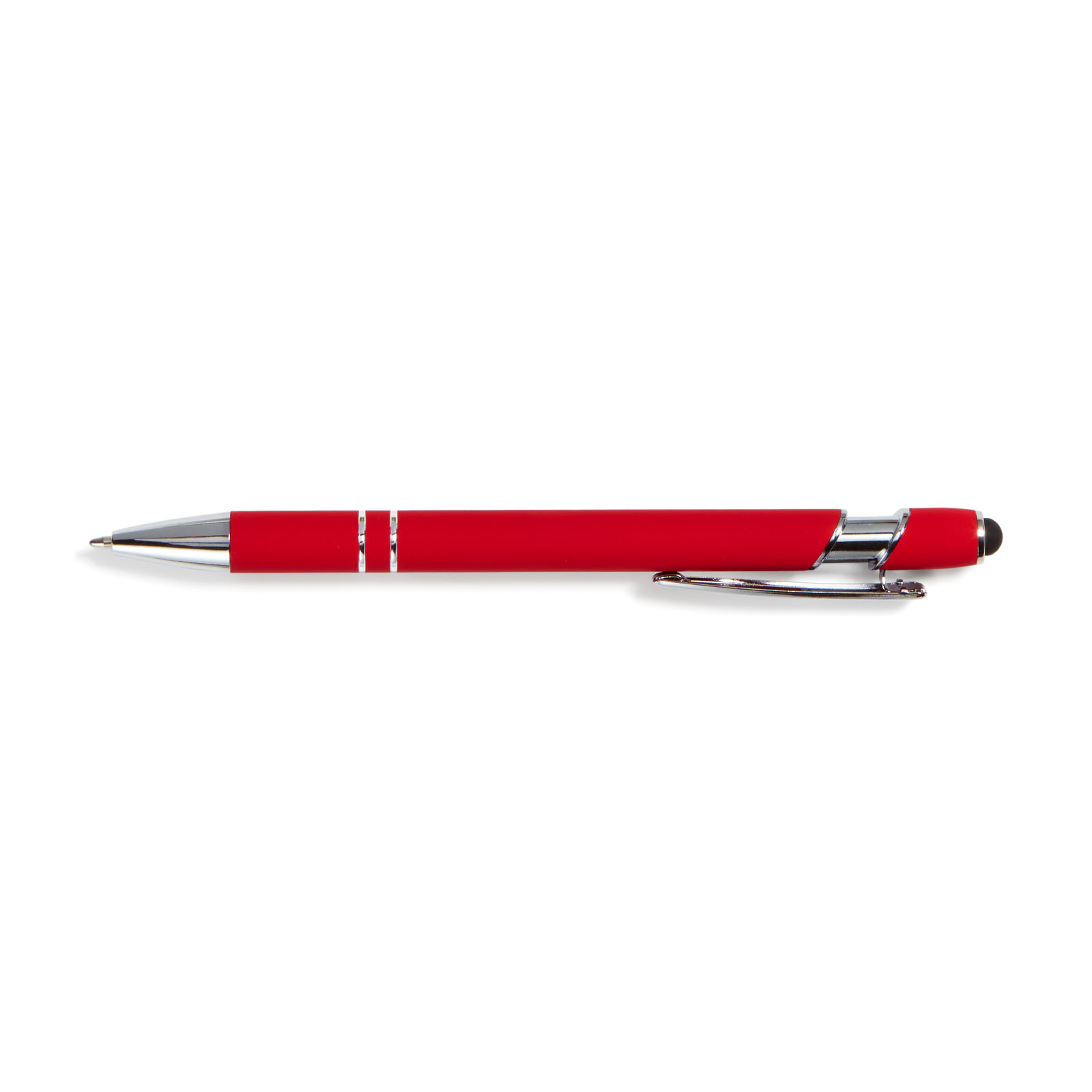 Aluminum Rubberized Stylus Pen 4