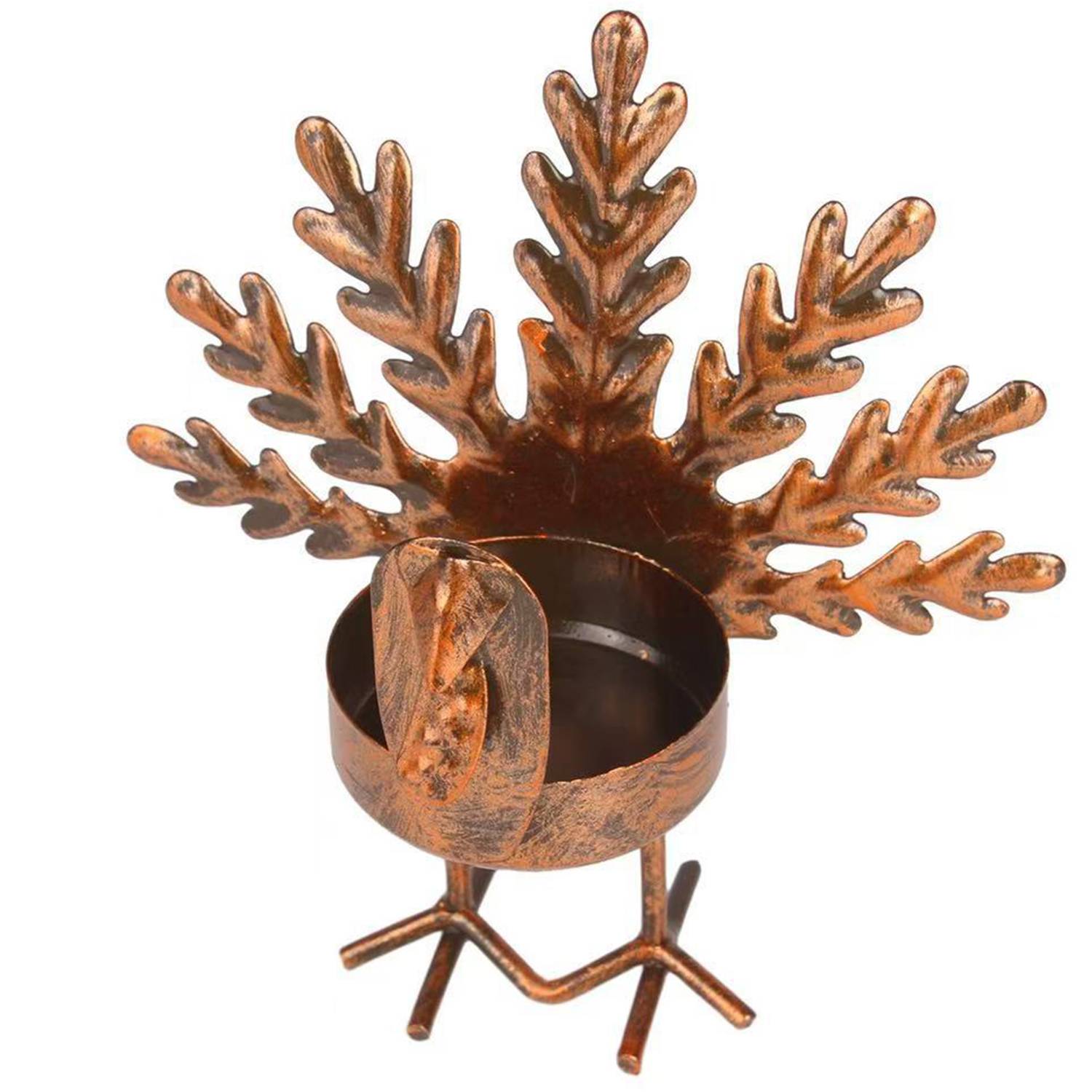 Turkey Metal Tea Light Candle Holder 6