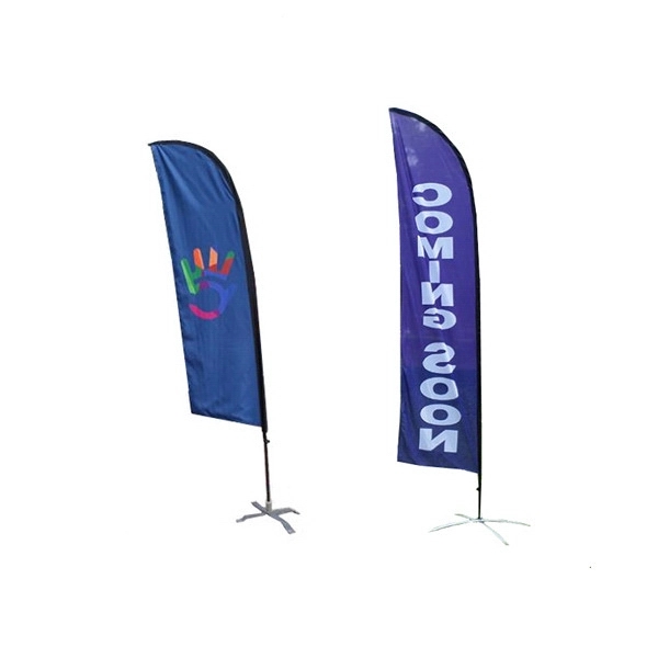 Flutter Feather Flags with X Stand-single 2