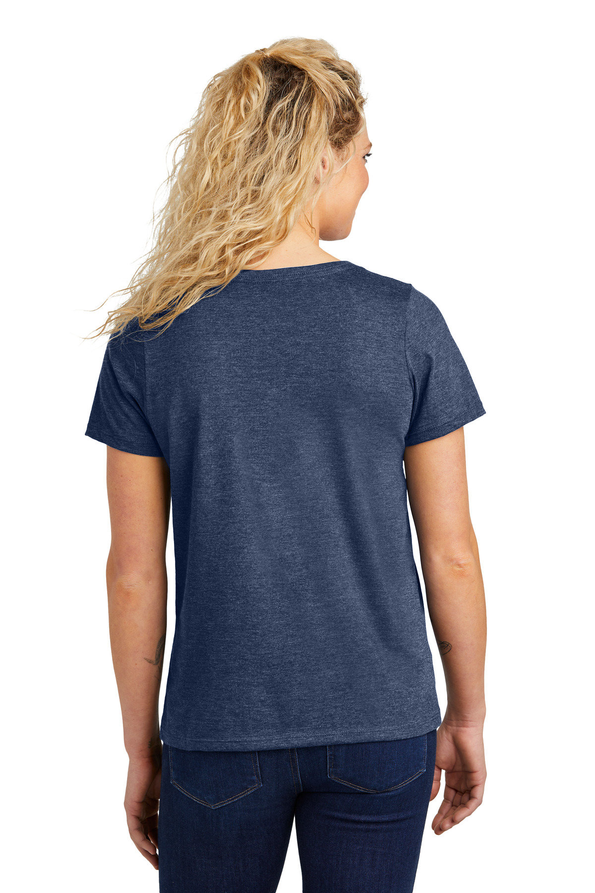 Volunteer Knitwear Women's Daily V-Neck Tee LVL45V 36