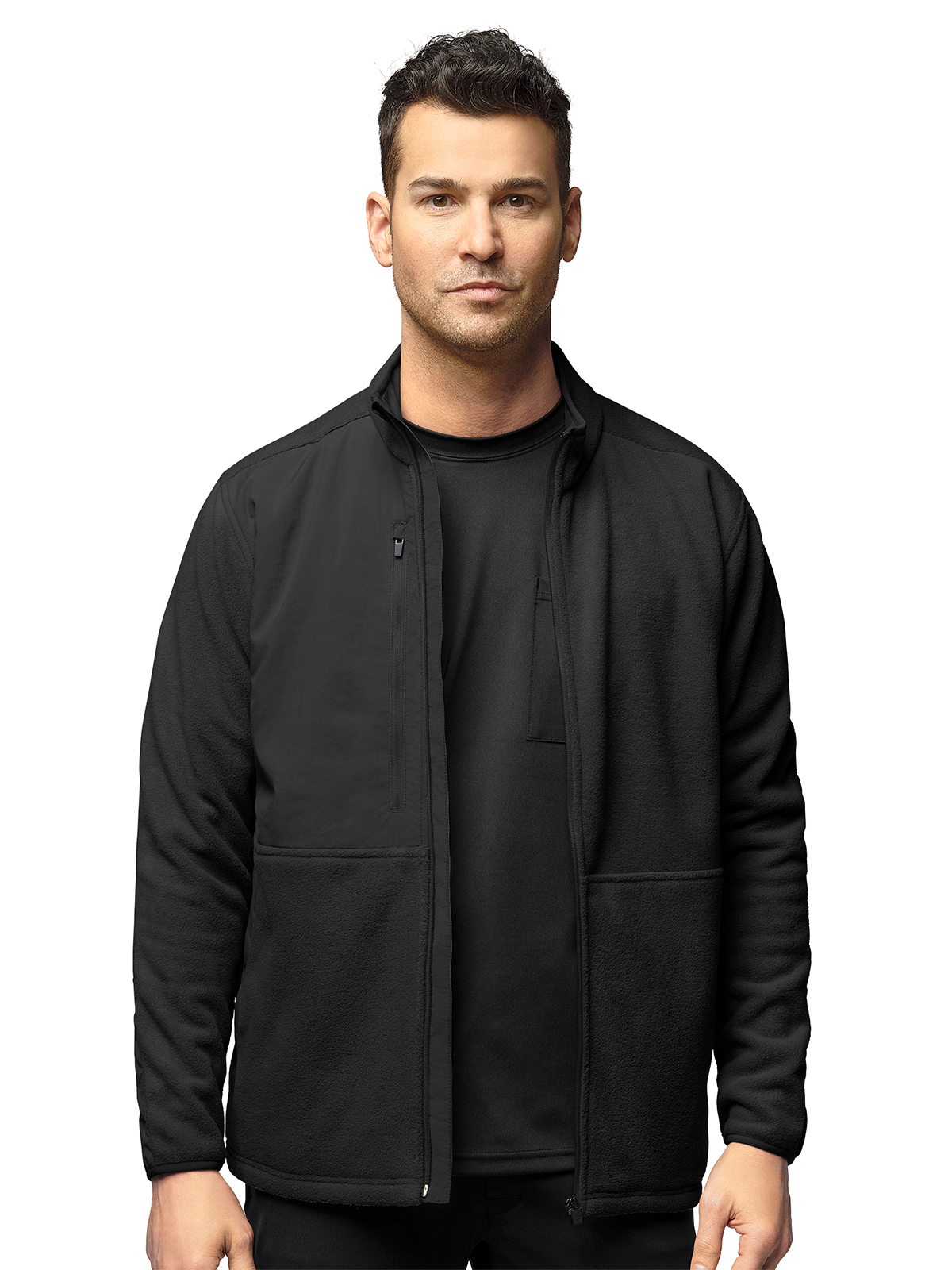 Slate Men's Micro Fleece Zip Jacket