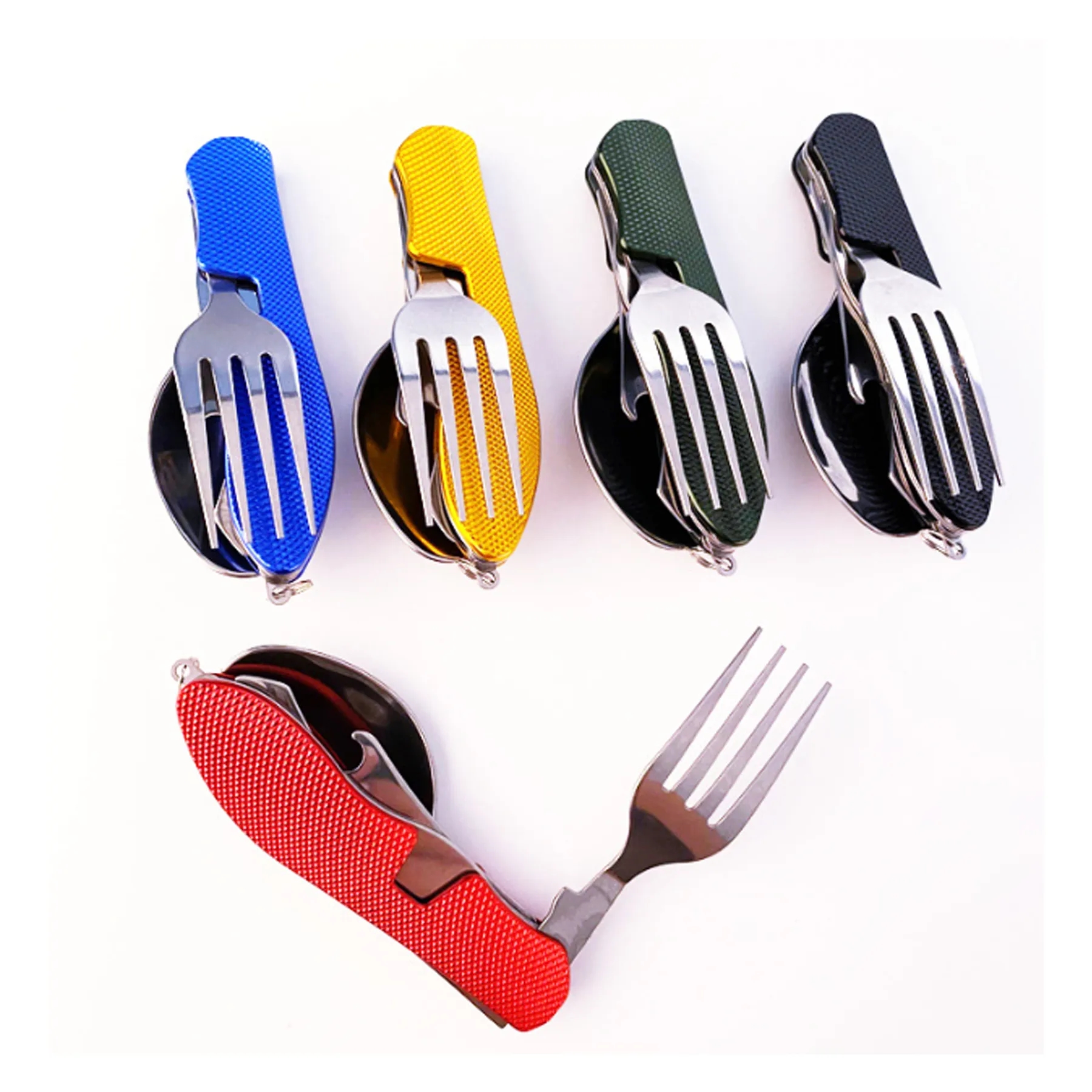 4-in-1 Portable Folding Cutlery 5