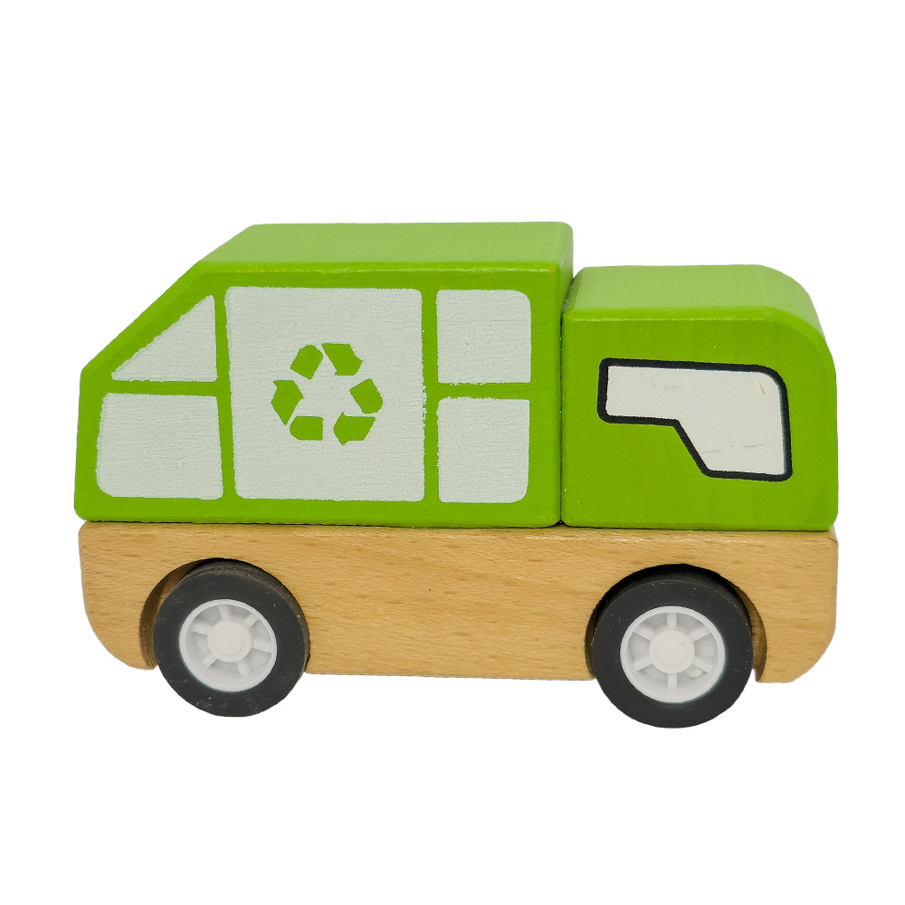 Wooden Recycling Truck 2