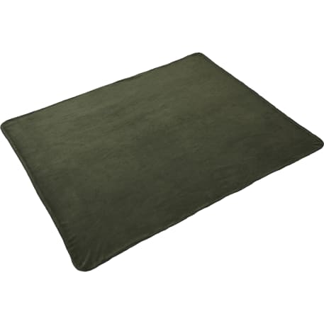100% Recycled PET Fleece Blanket with RPET Pouch 58