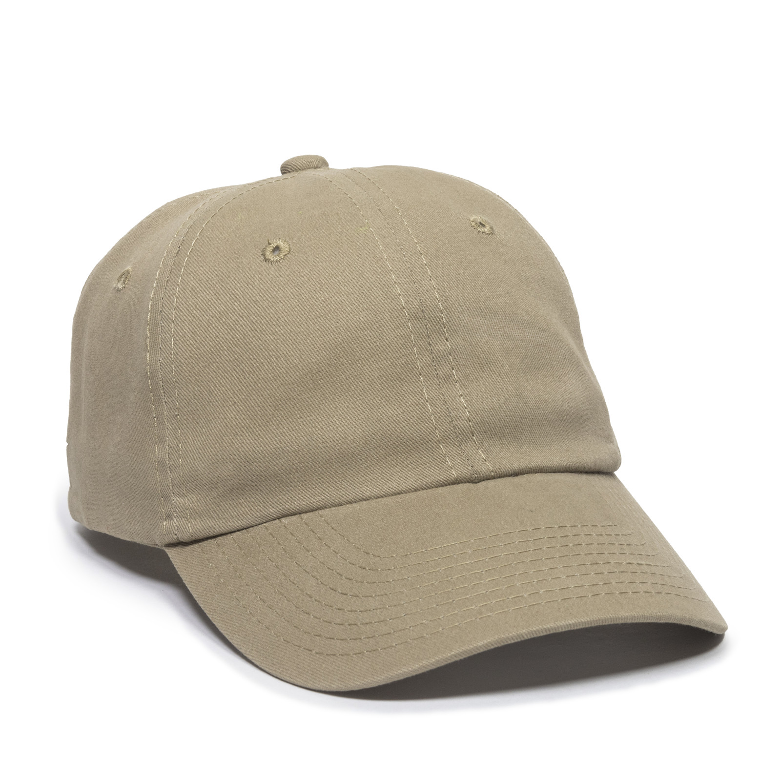 Unstructured Brushed Twill Solid Back Cap 10