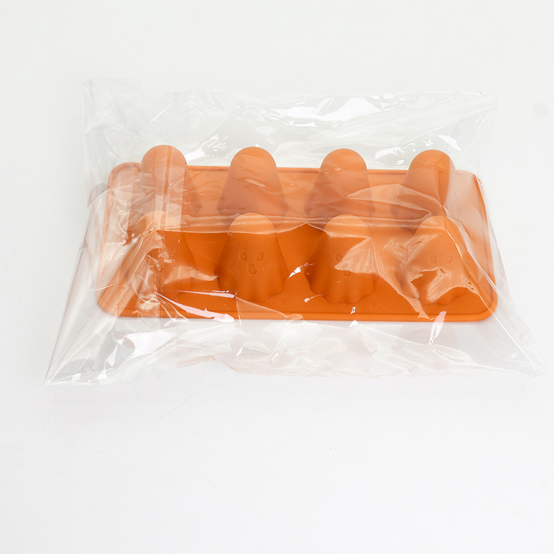 Halloween Silicone Molds 3D Ghost Chocolate Candy Molds 7