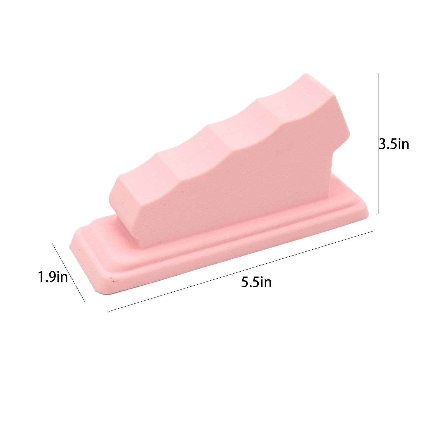 Manicure Finger Stand Silicone Holder for Nail Practice 2