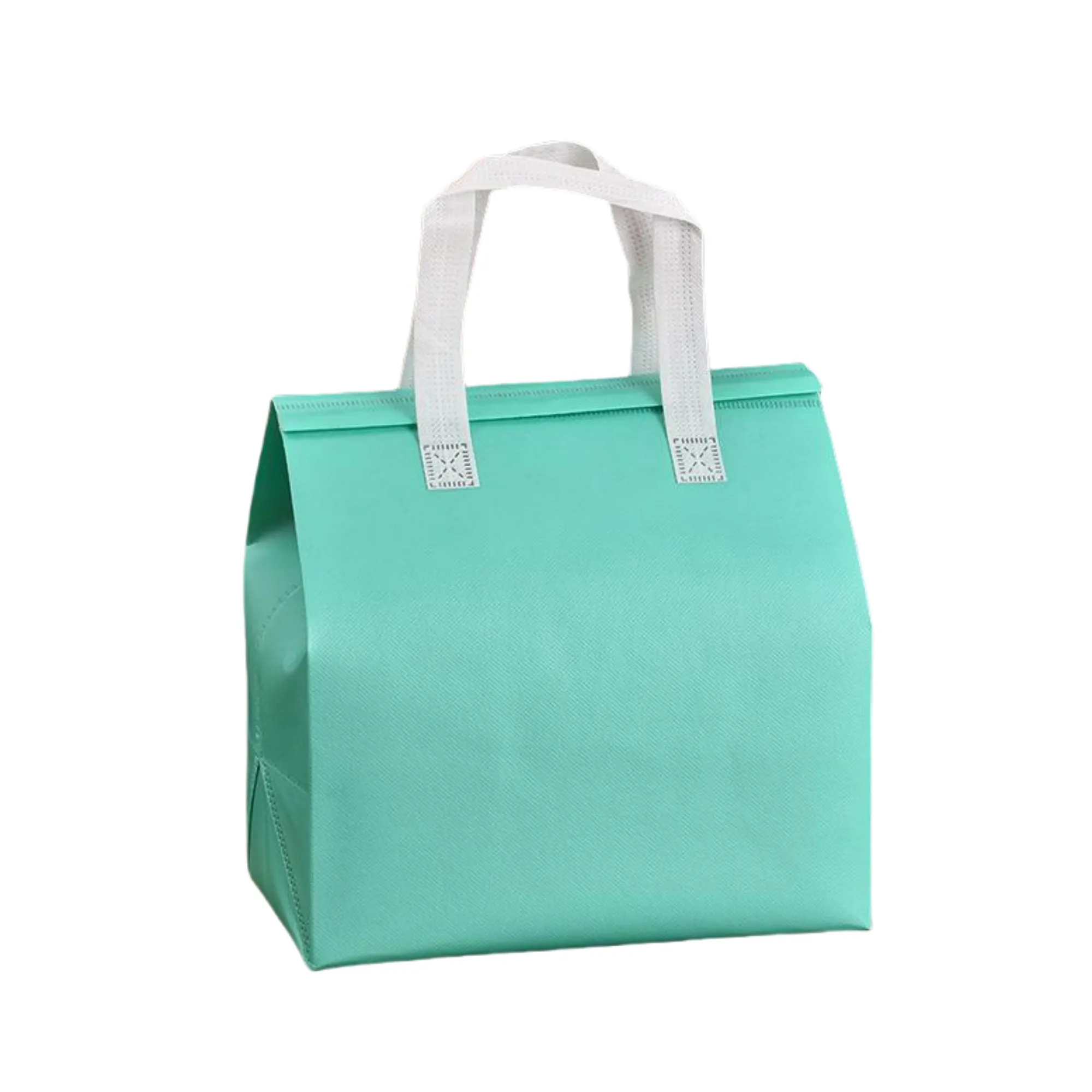 Disposable Insulated Takeout Bag Non-Woven Self-Sealing 3